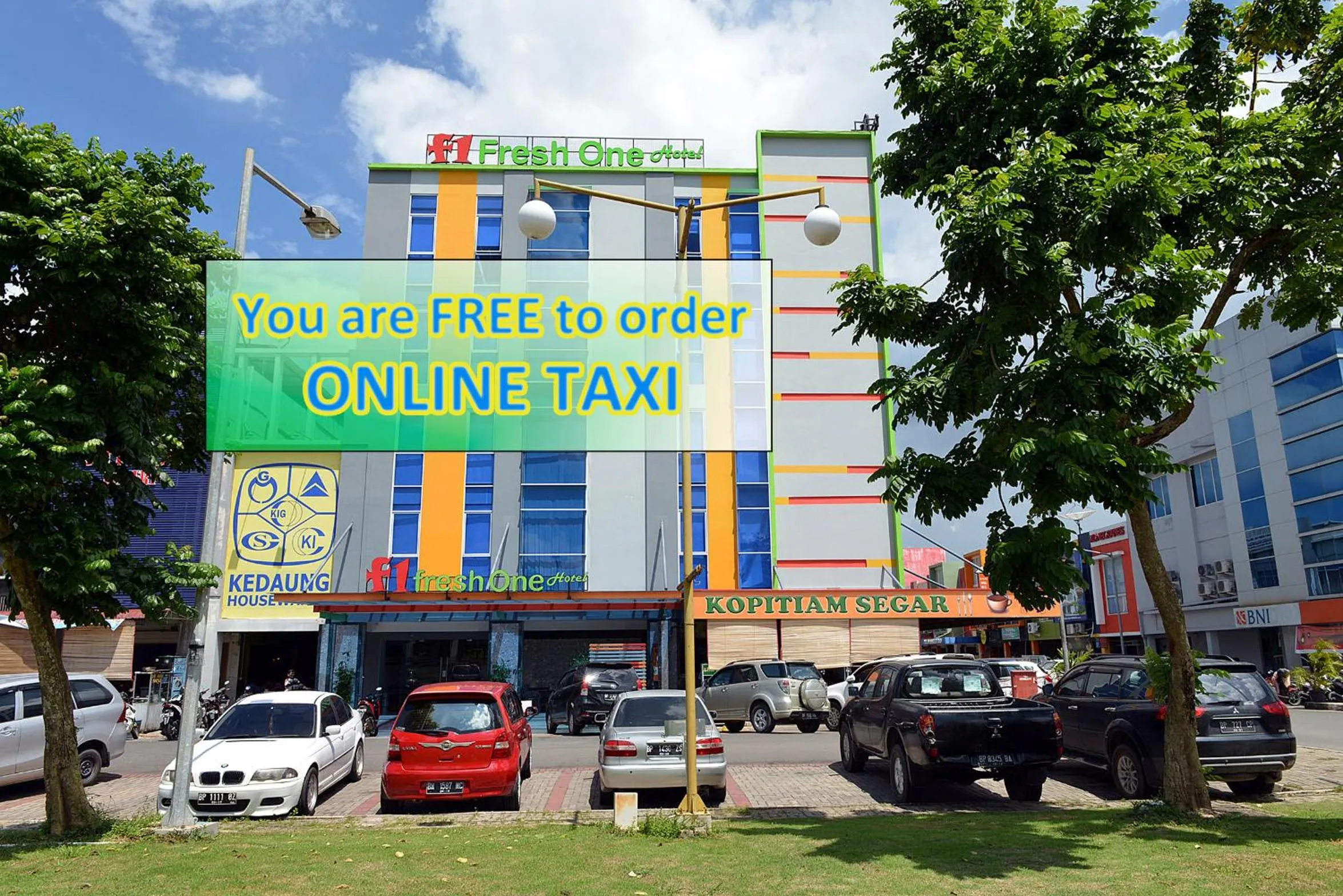 Property building in Fresh One Hotel