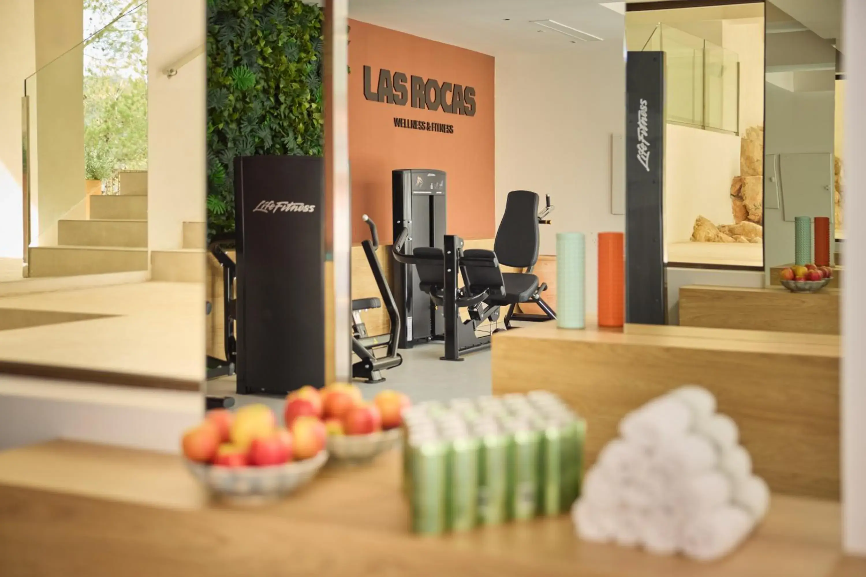 Fitness centre/facilities in Cala San Miguel Hotel Ibiza, Curio Collection by Hilton, Adults only Fitness centre/facilities in Cala San Miguel Hotel Ibiza, Curio Collection by Hilton, Adults only
