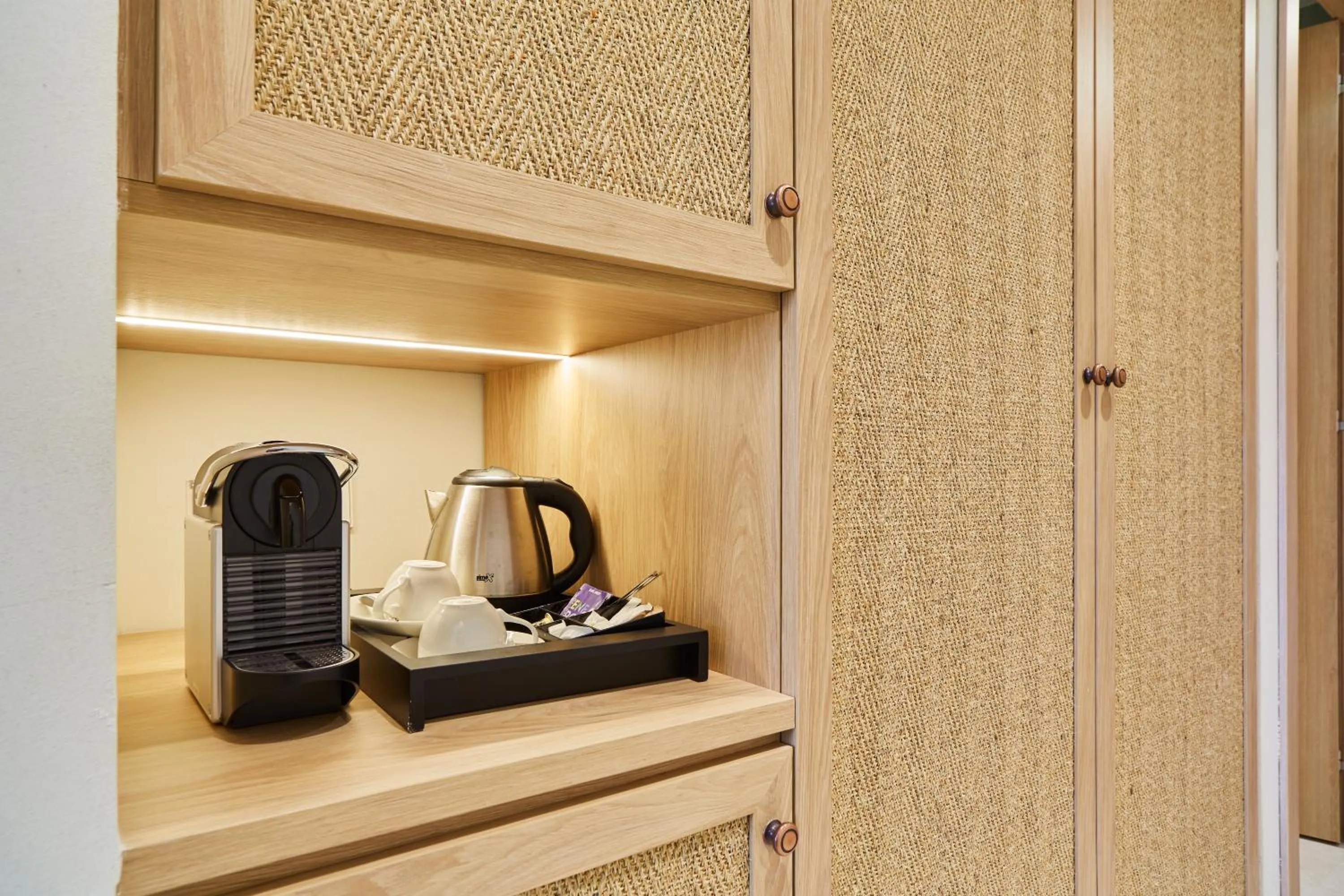 Coffee/tea facilities in Cala San Miguel Hotel Ibiza, Curio Collection by Hilton, Adults only