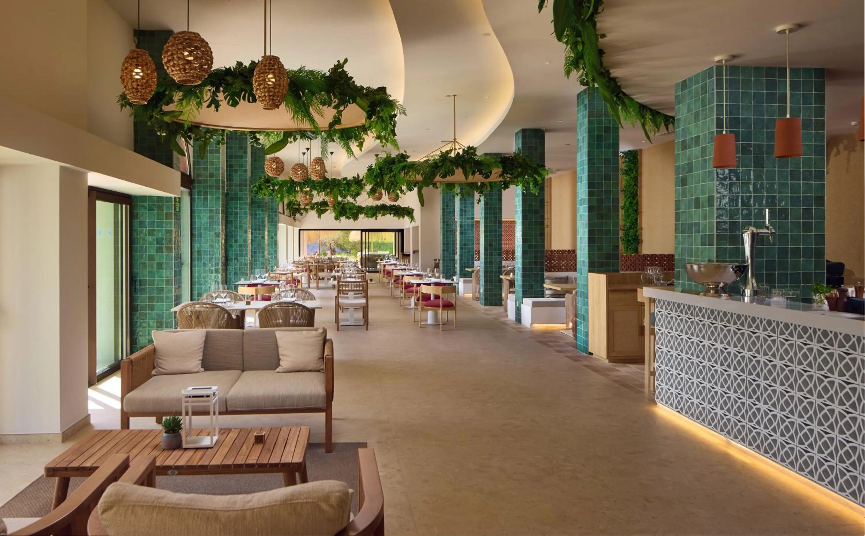 Restaurant/places to eat in Cala San Miguel Hotel Ibiza, Curio Collection by Hilton, Adults only