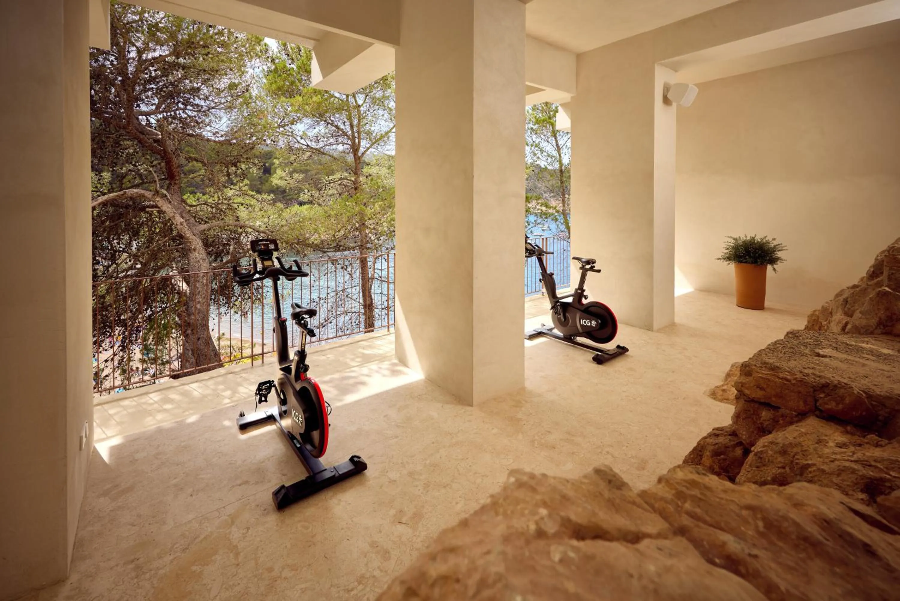 Fitness centre/facilities in Cala San Miguel Hotel Ibiza, Curio Collection by Hilton, Adults only