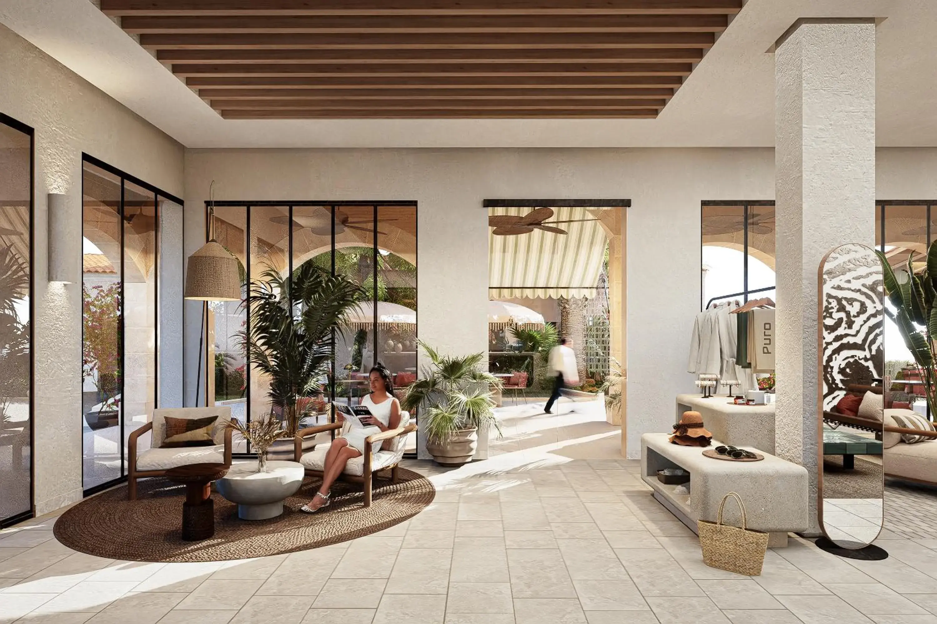 Lobby or reception in Purobeach Resort Santa Ponsa - NEW OPENING Lobby or reception in Purobeach Resort Santa Ponsa - NEW OPENING