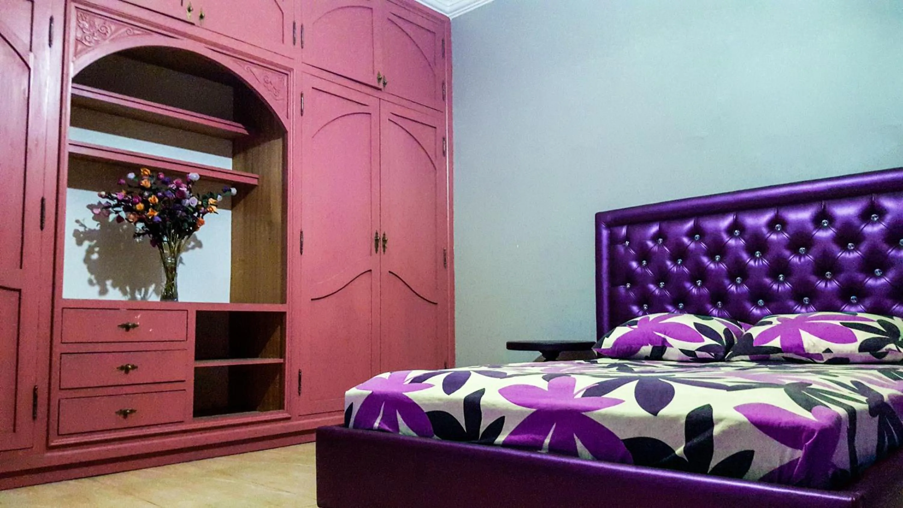 Bedroom, Bed in Villa Annakhil