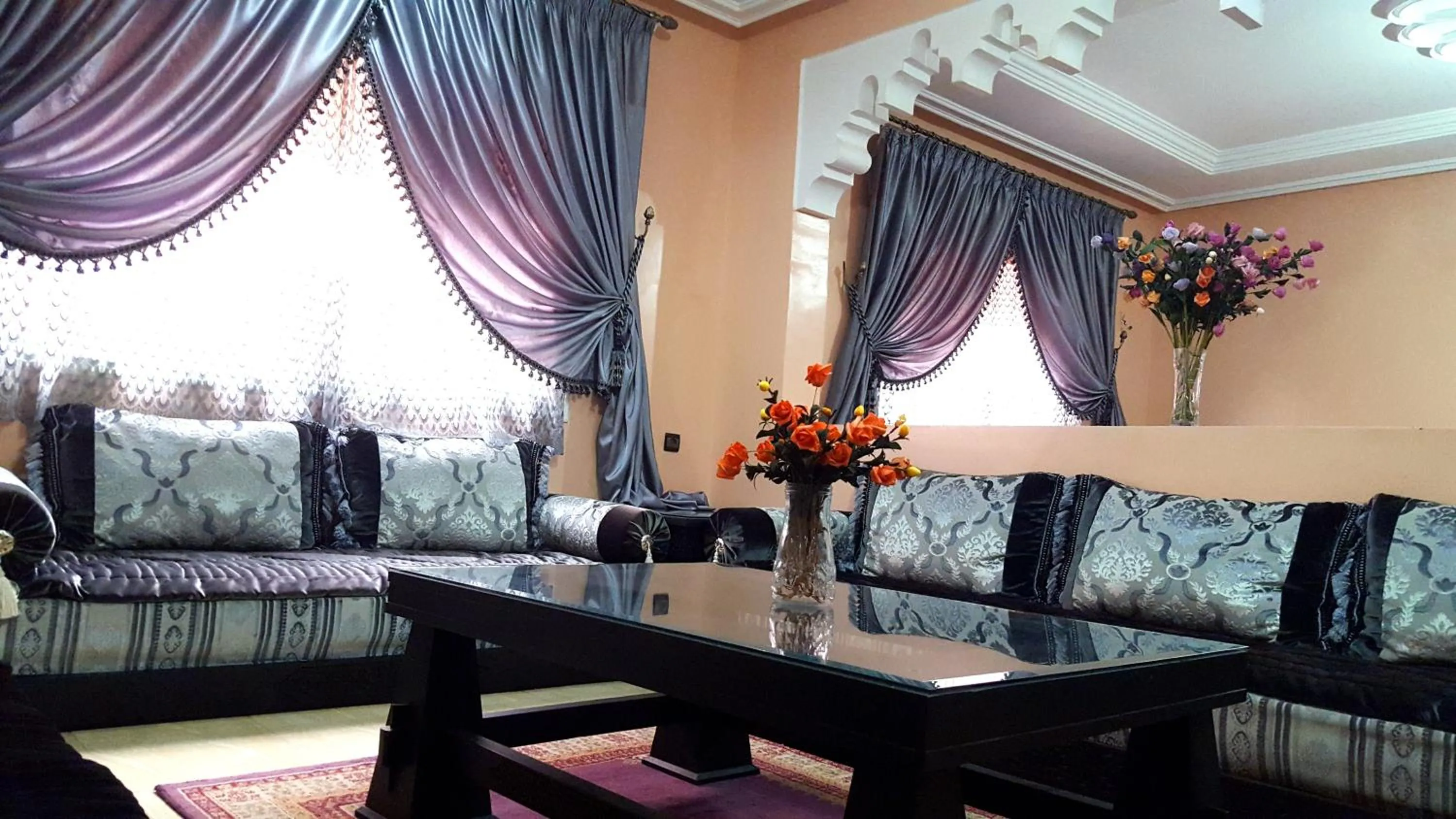 Living room in Villa Annakhil