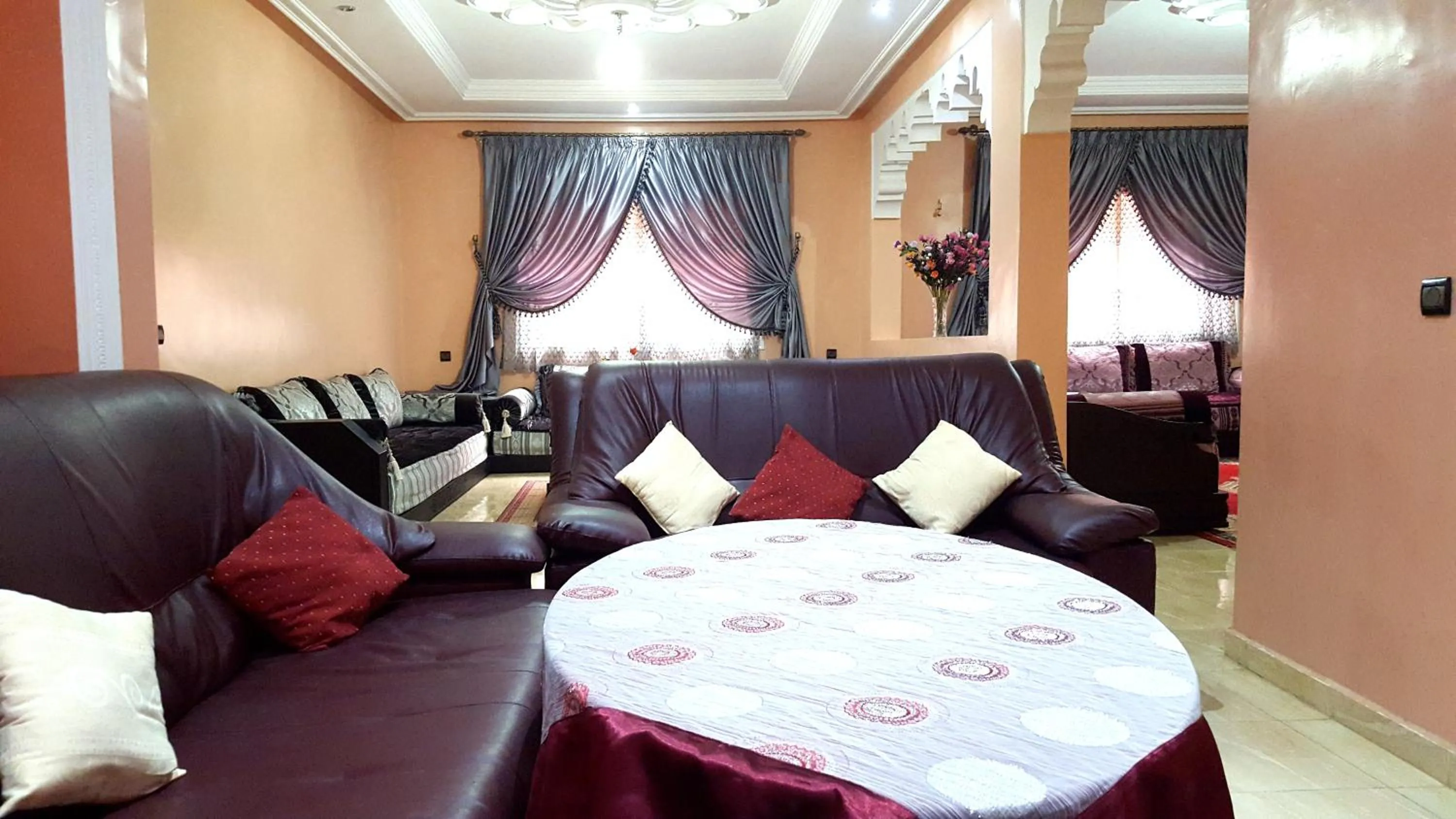 Living room in Villa Annakhil