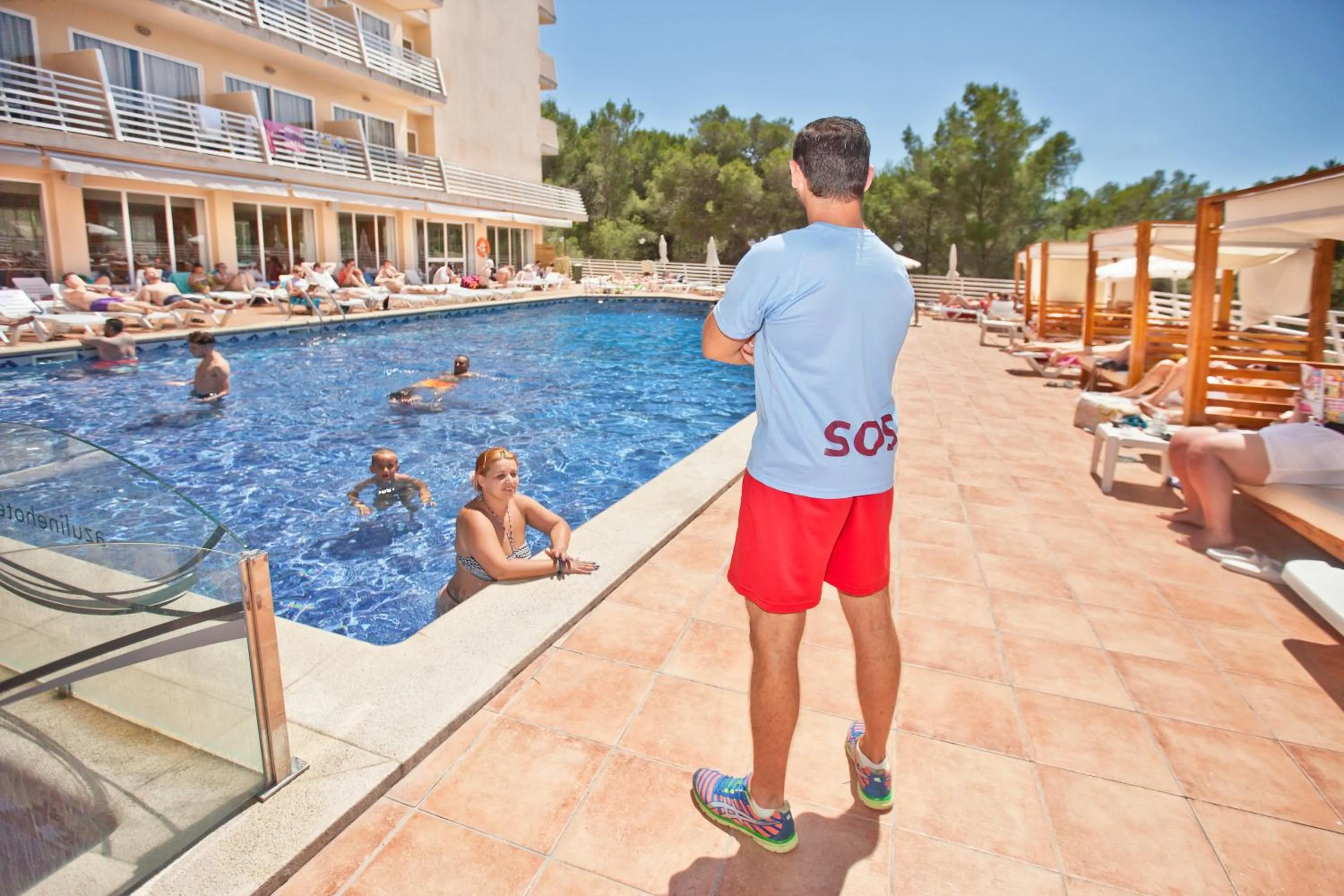 Swimming pool in azuLine Hotel Bahamas y Bahamas II