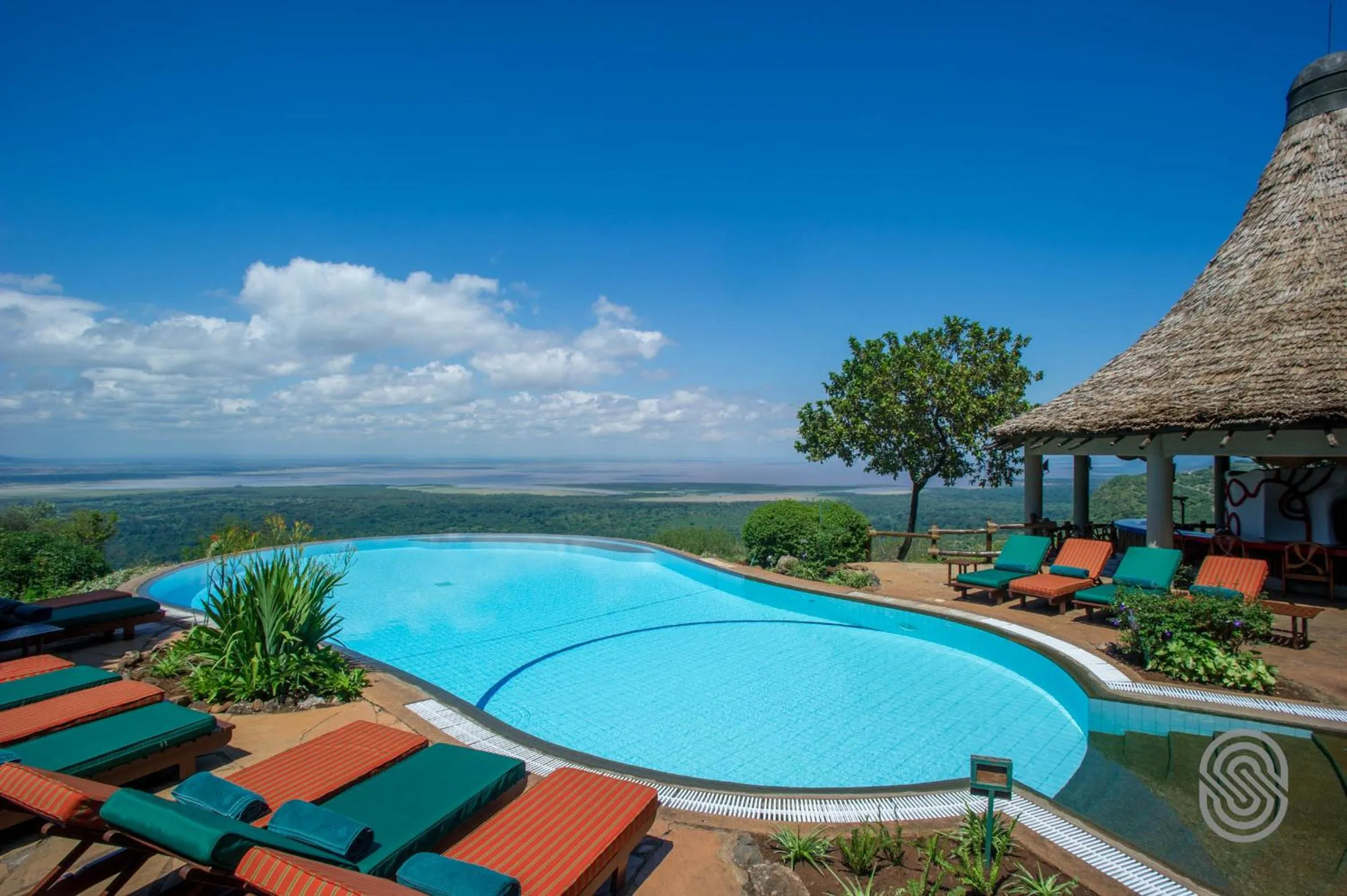 Swimming pool in Lake Manyara Serena Safari Lodge