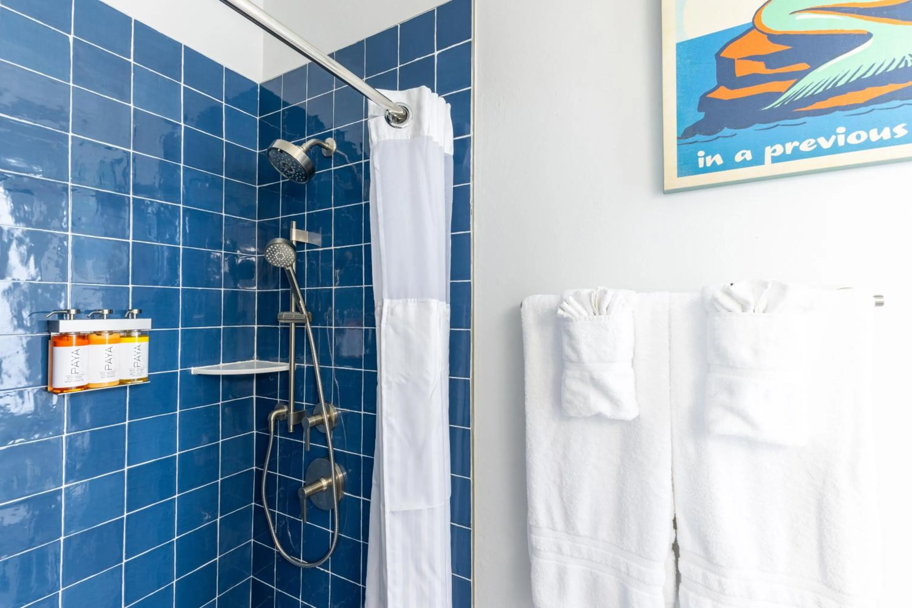 Bathroom in Sebastian's on the beach hotel