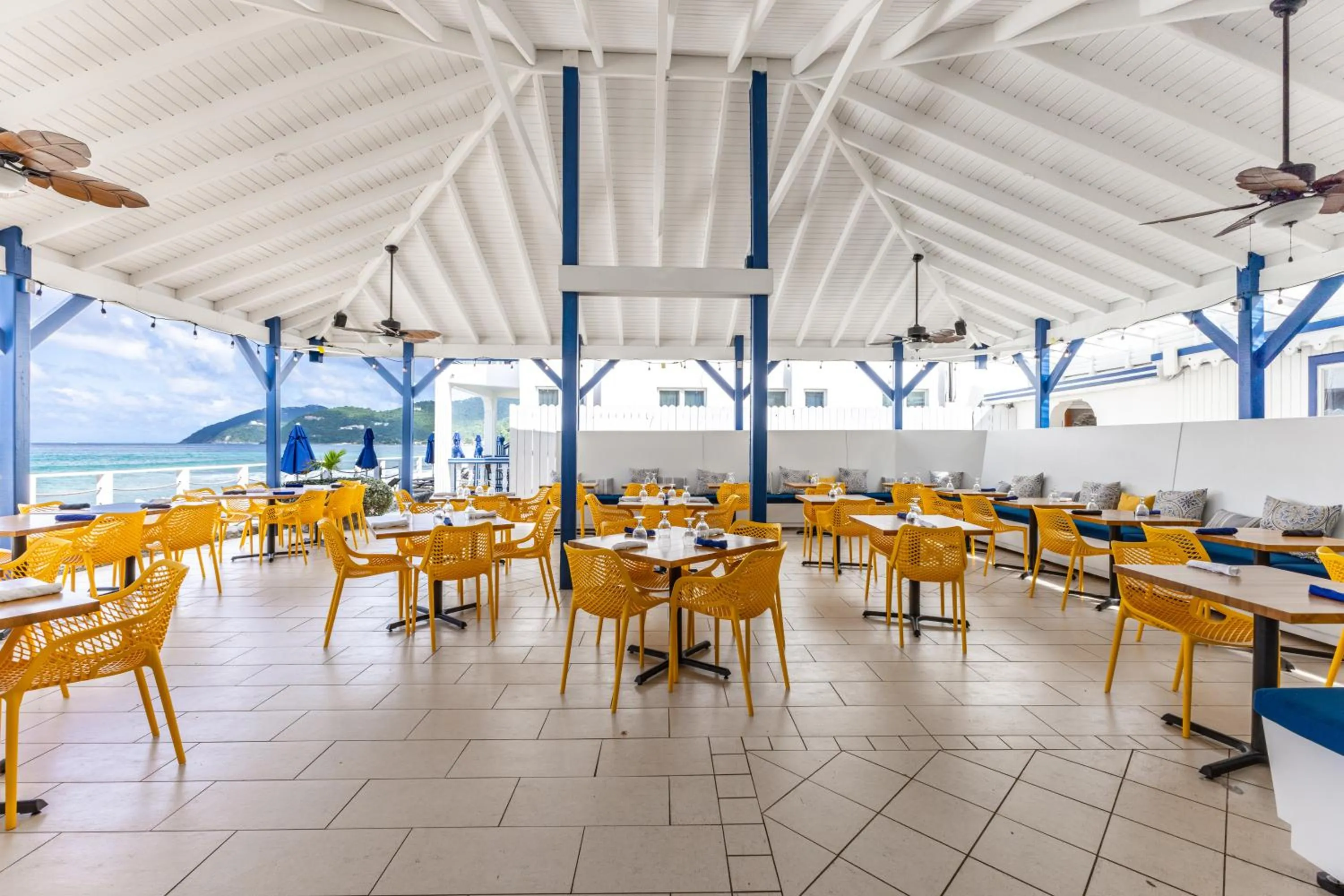 Restaurant/places to eat in Sebastian's on the beach hotel