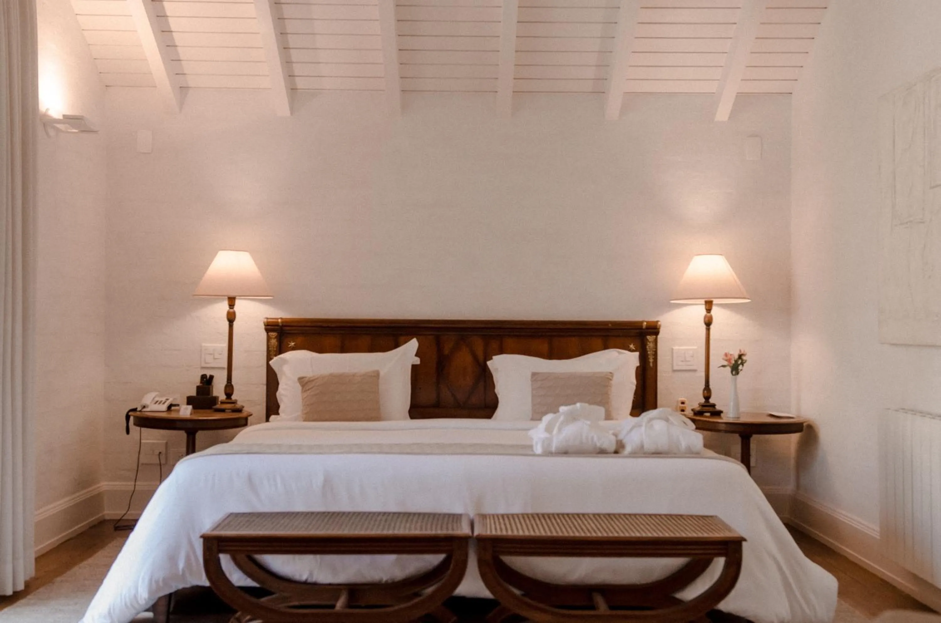 Bed in Roots Resort