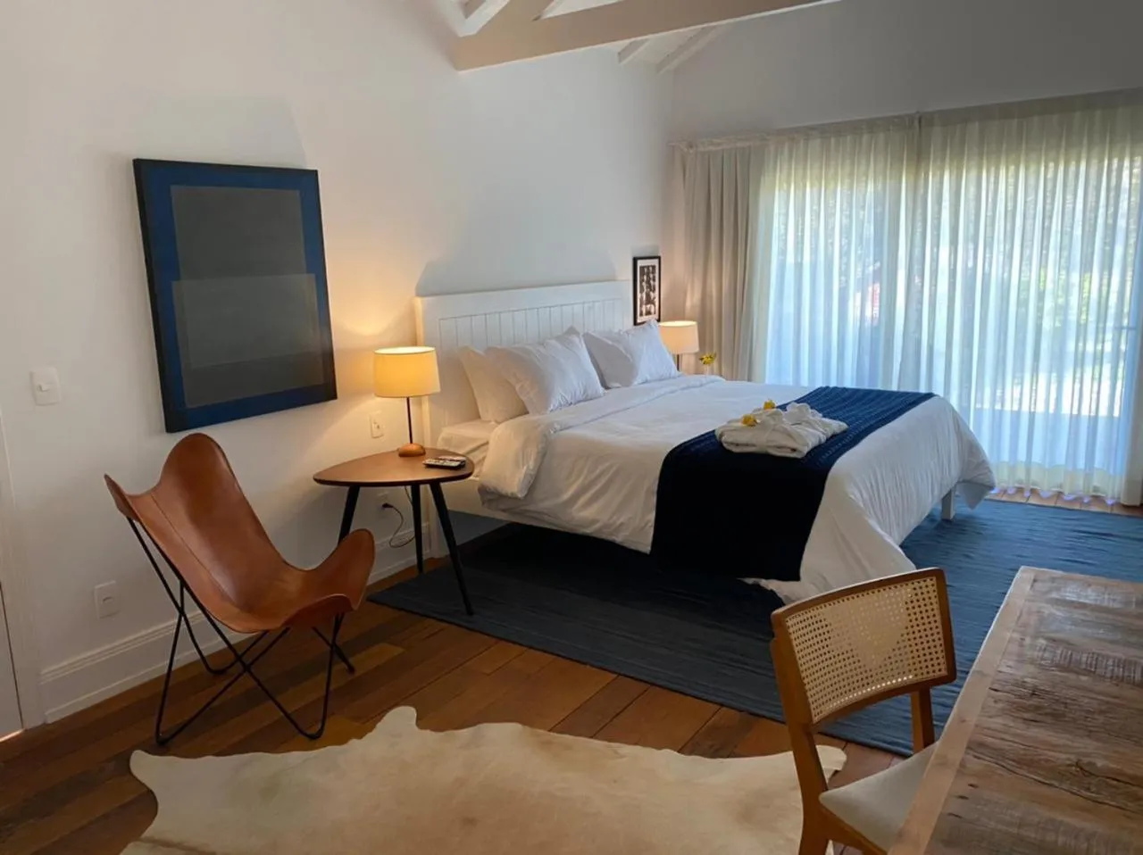 Bed in Roots Resort
