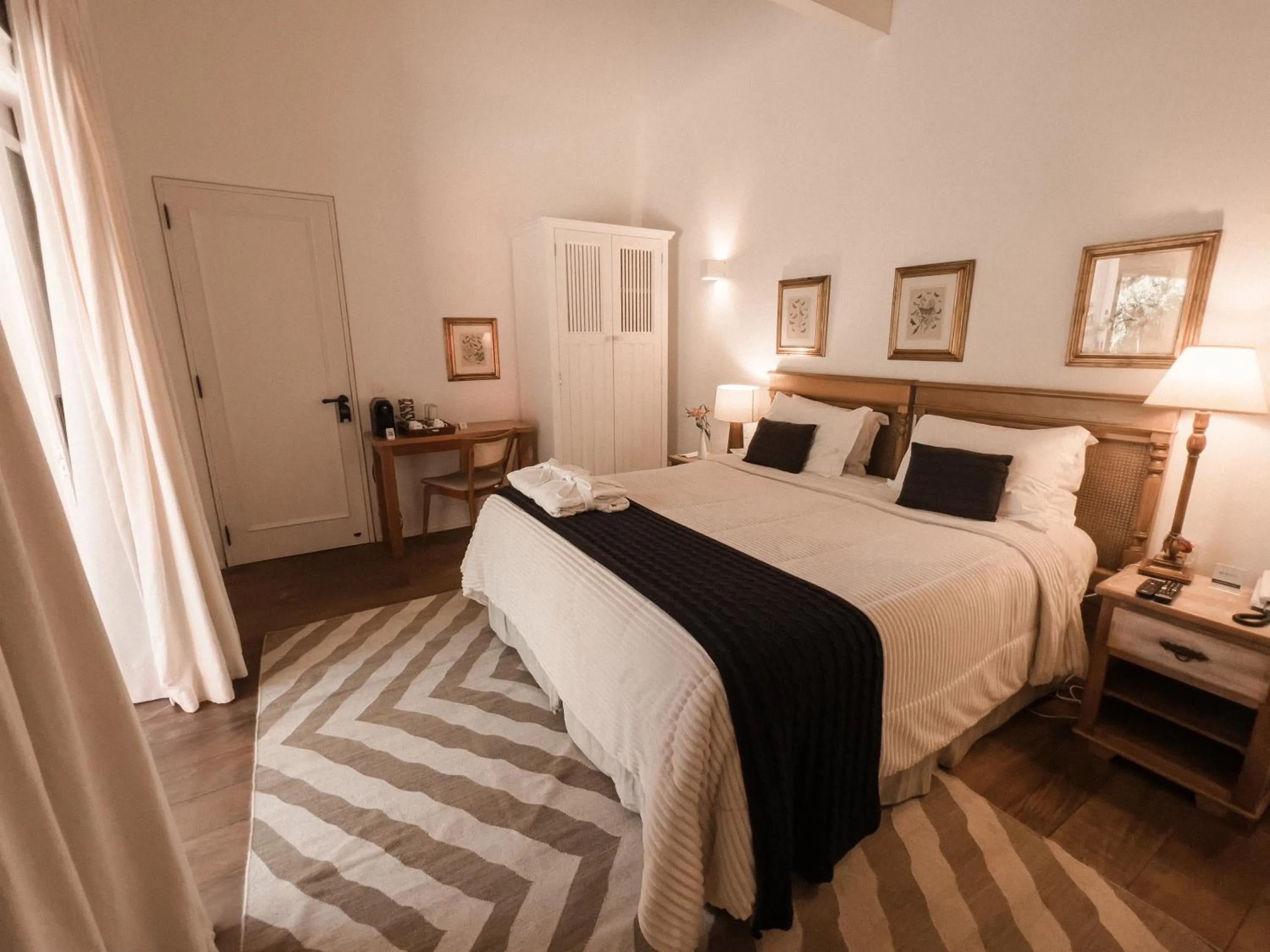 Bed in Roots Resort