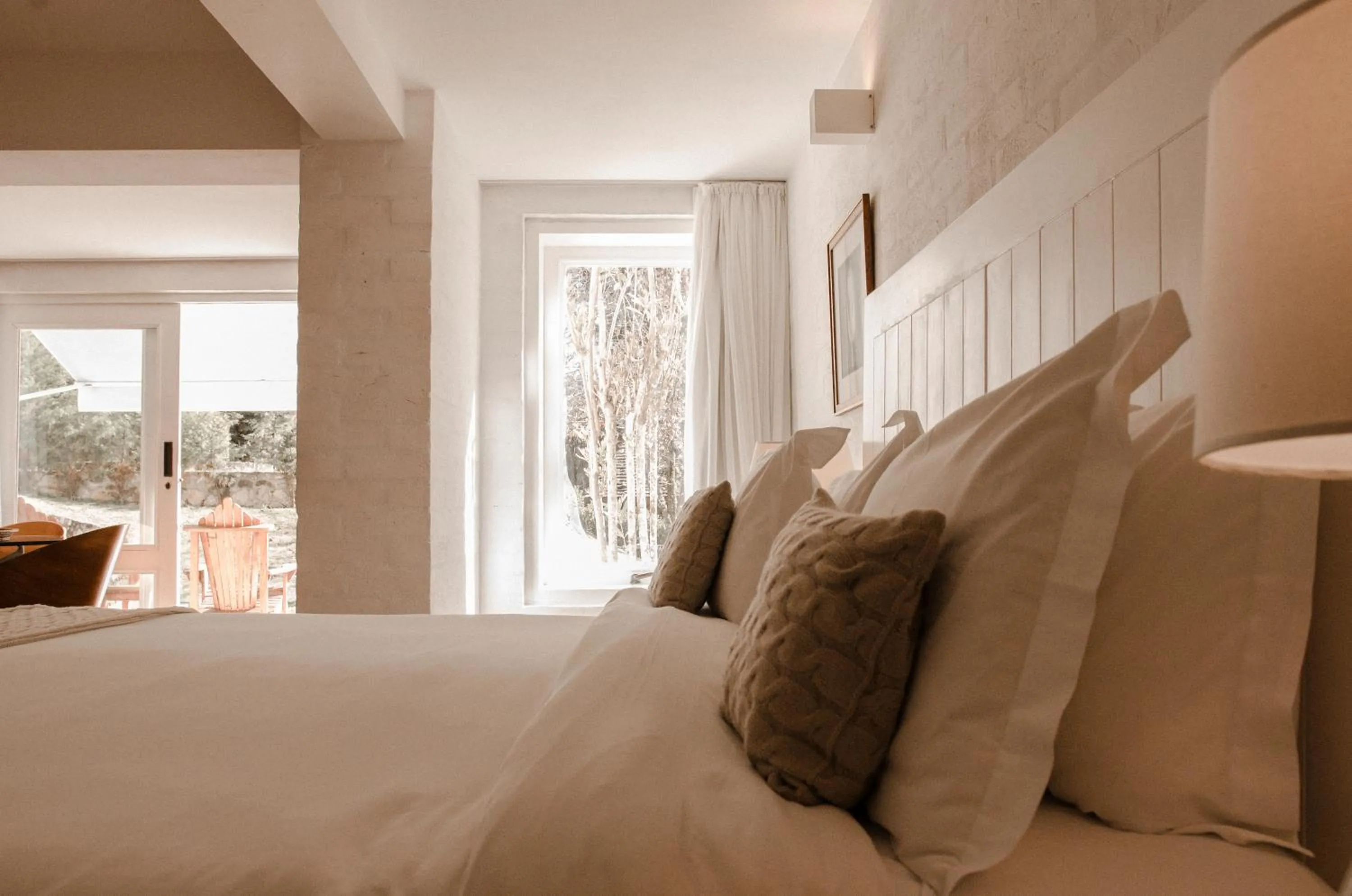 Bed in Roots Resort