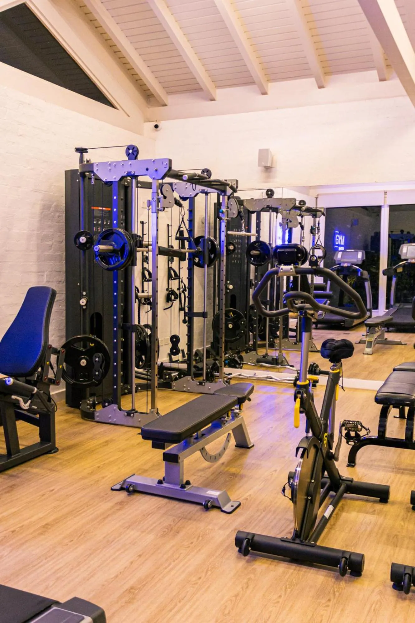 Fitness centre/facilities in Roots Resort