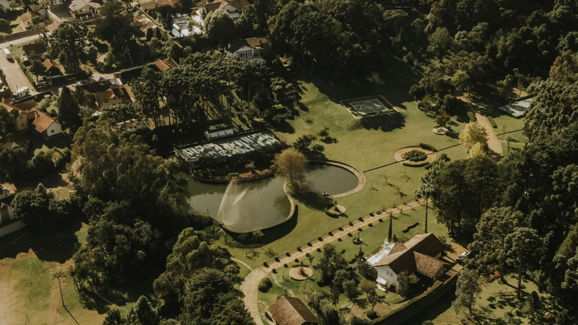 Bird's eye view in Roots Resort