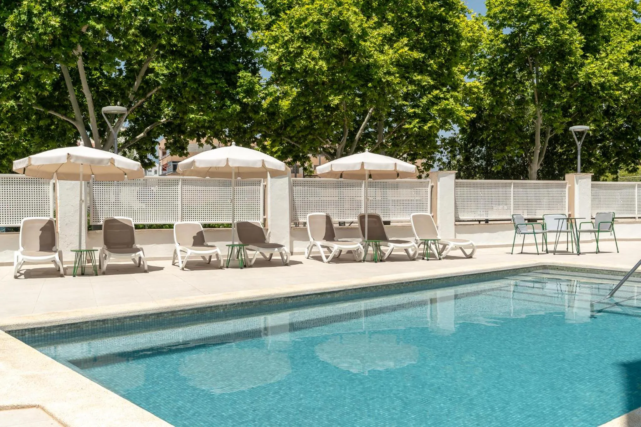 Swimming pool in tent Playa de Palma