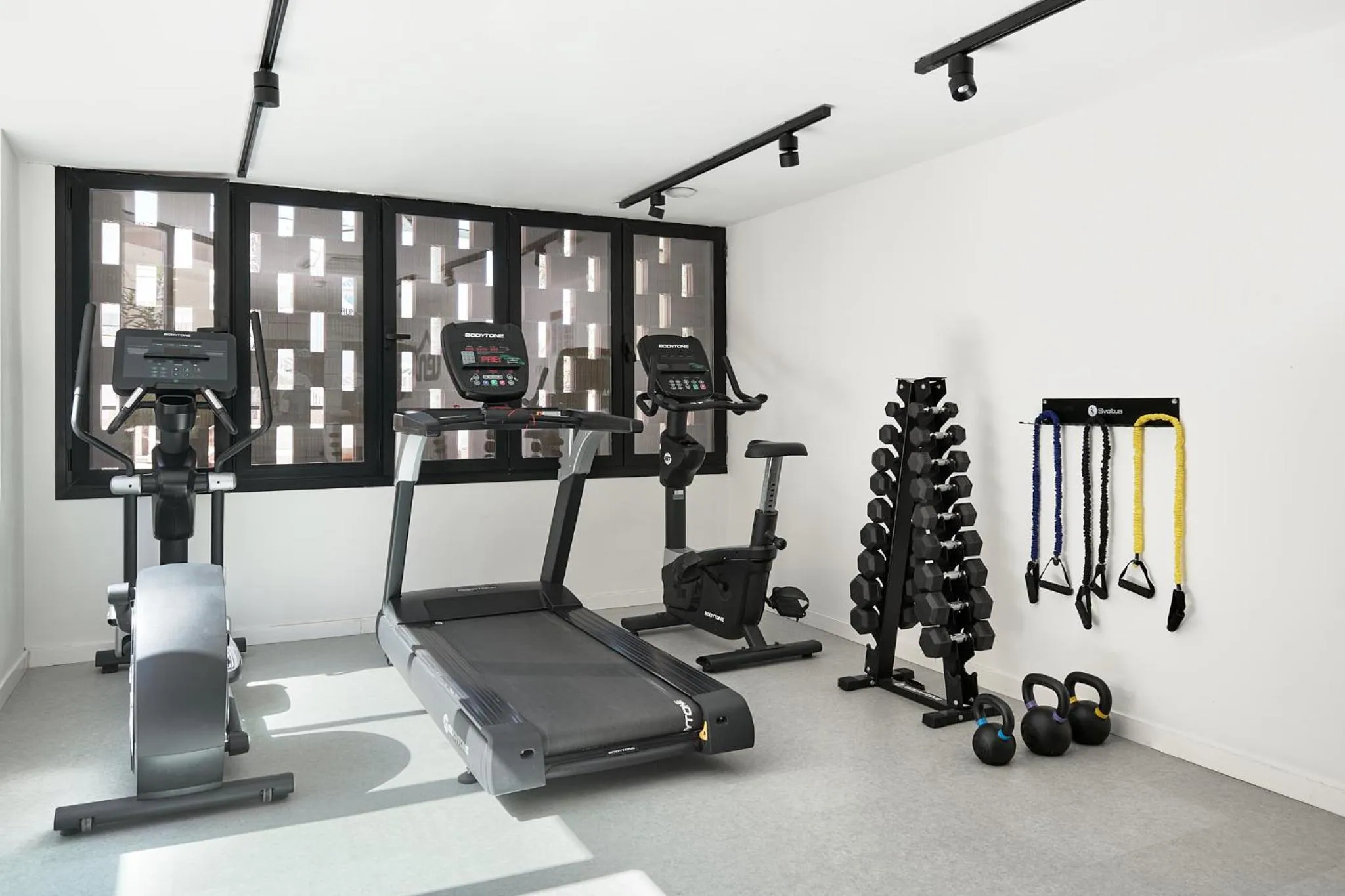 Fitness centre/facilities in tent Capi Playa