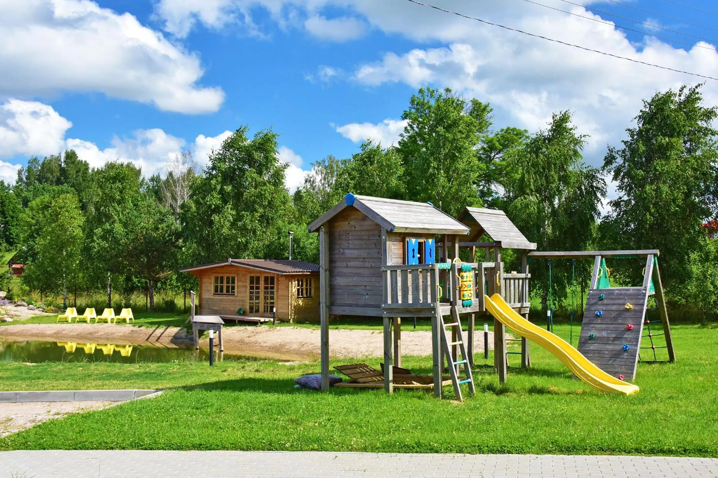 Children play ground in Auroradream