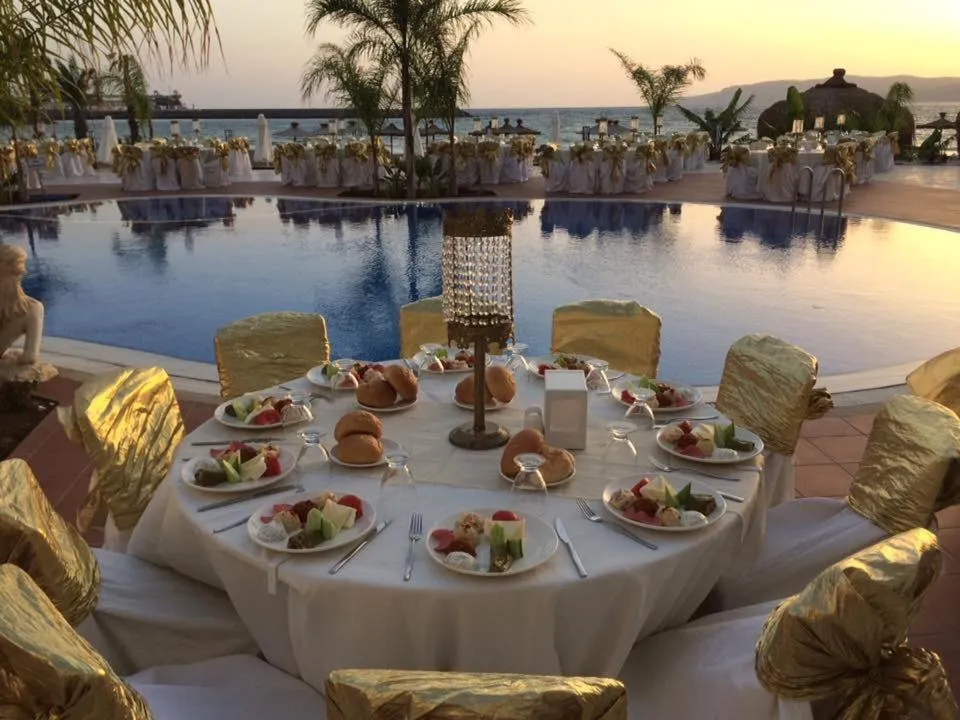 Sunset in Marpessa Blue Beach Resort & SPA Hotel