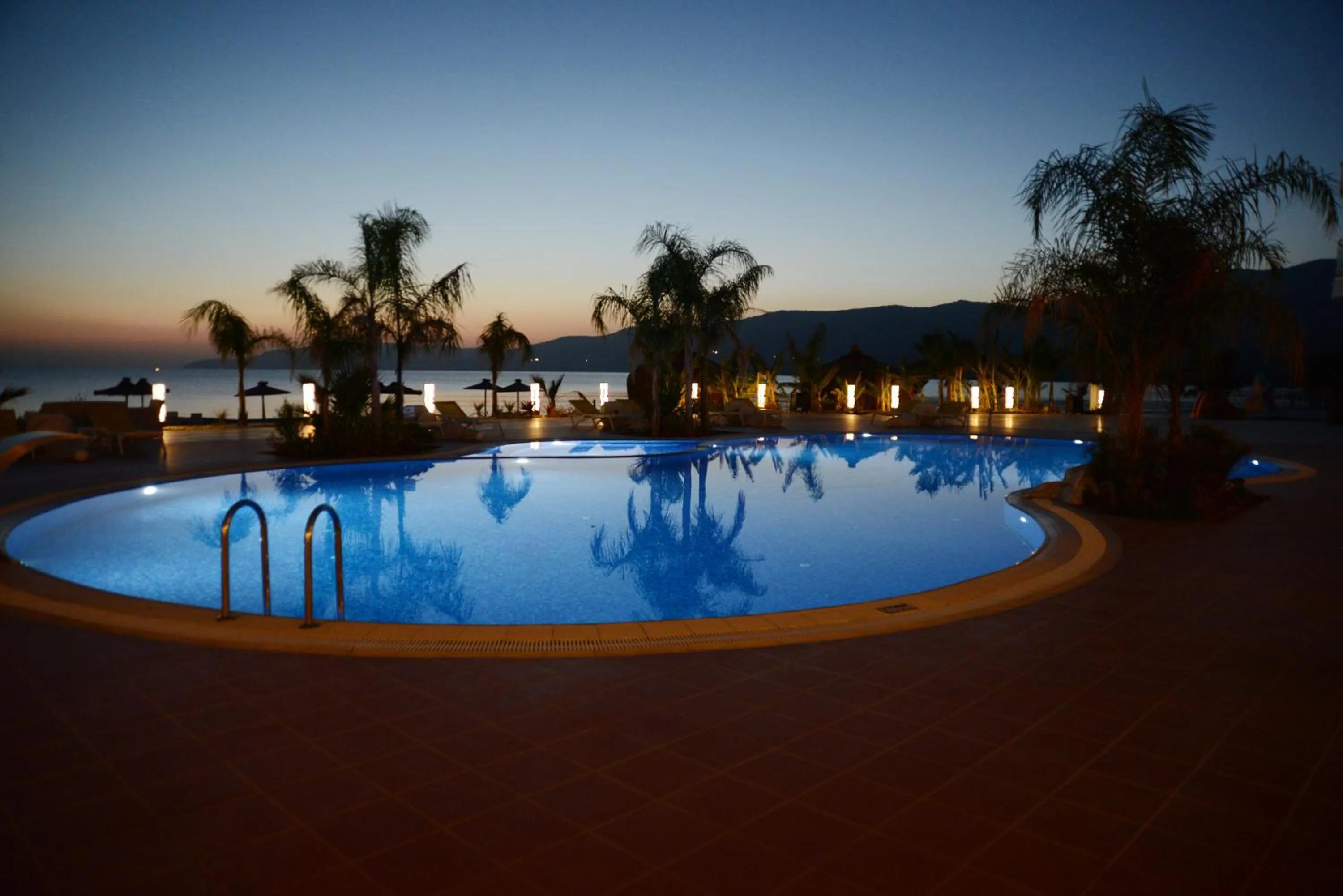Swimming pool in Marpessa Blue Beach Resort & SPA Hotel