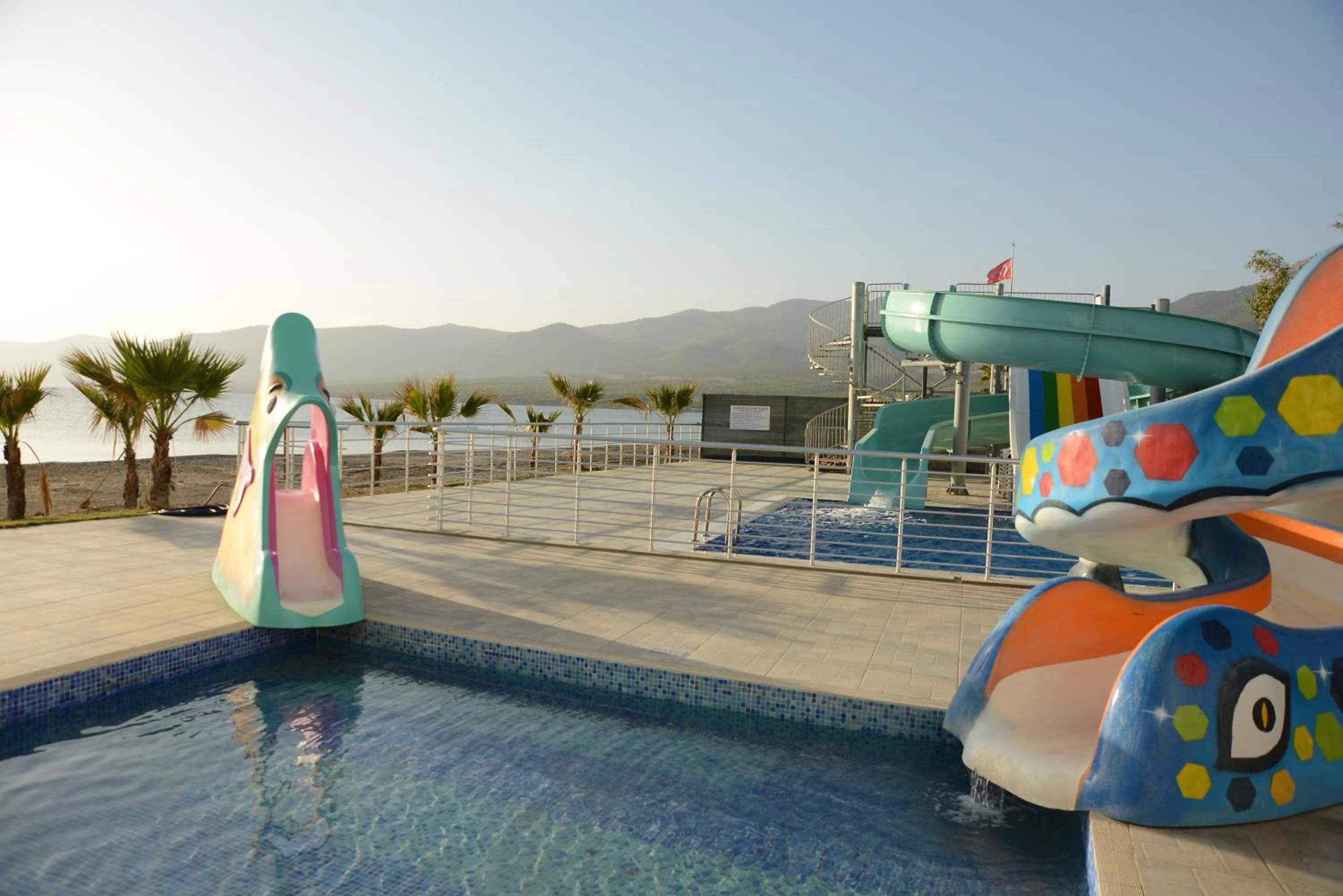 Children play ground in Marpessa Blue Beach Resort & SPA Hotel