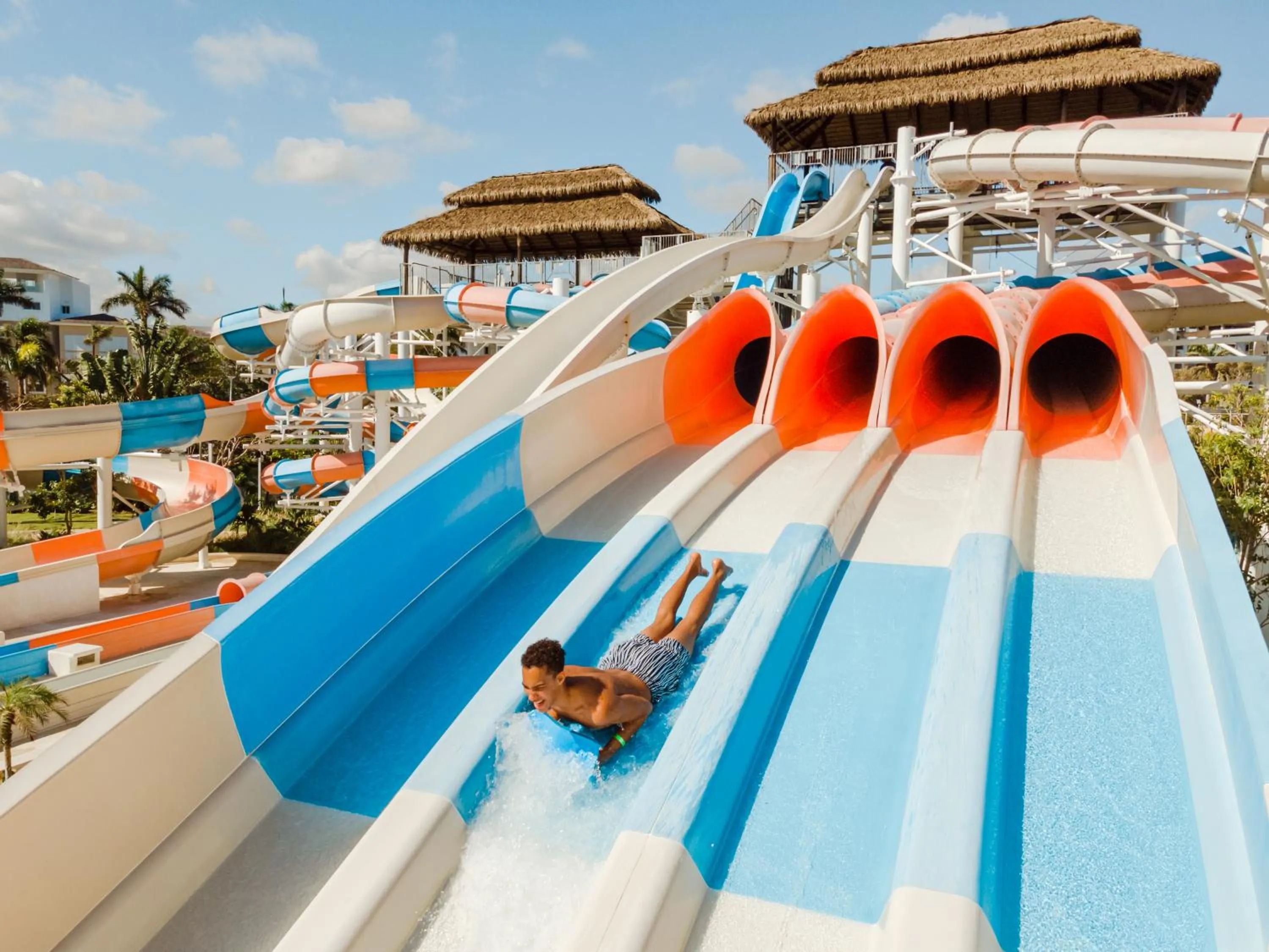 Aqua park in Hard Rock Hotel & Casino Punta Cana - All Inclusive