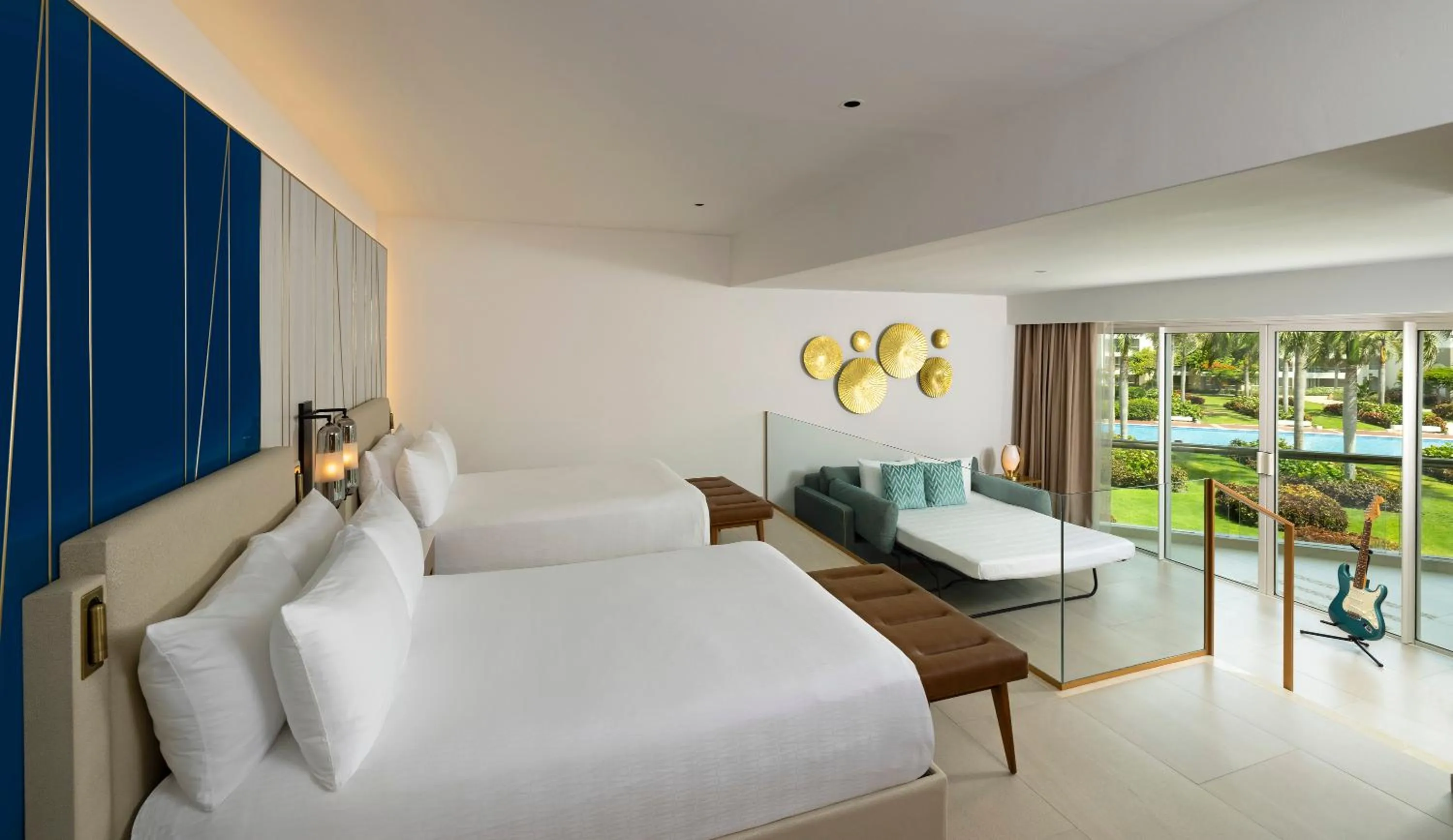 Bed in Hard Rock Hotel & Casino Punta Cana - All Inclusive