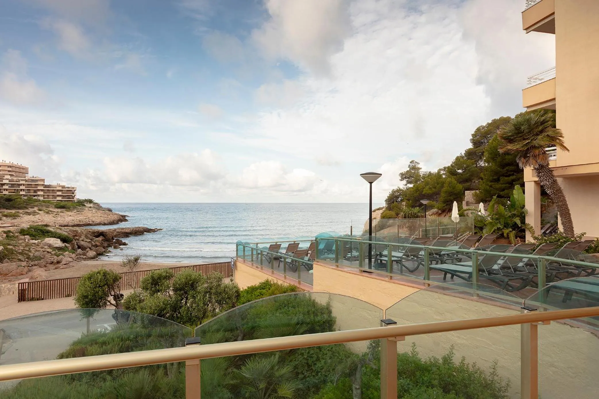 Sea view in Hotel Cala Font