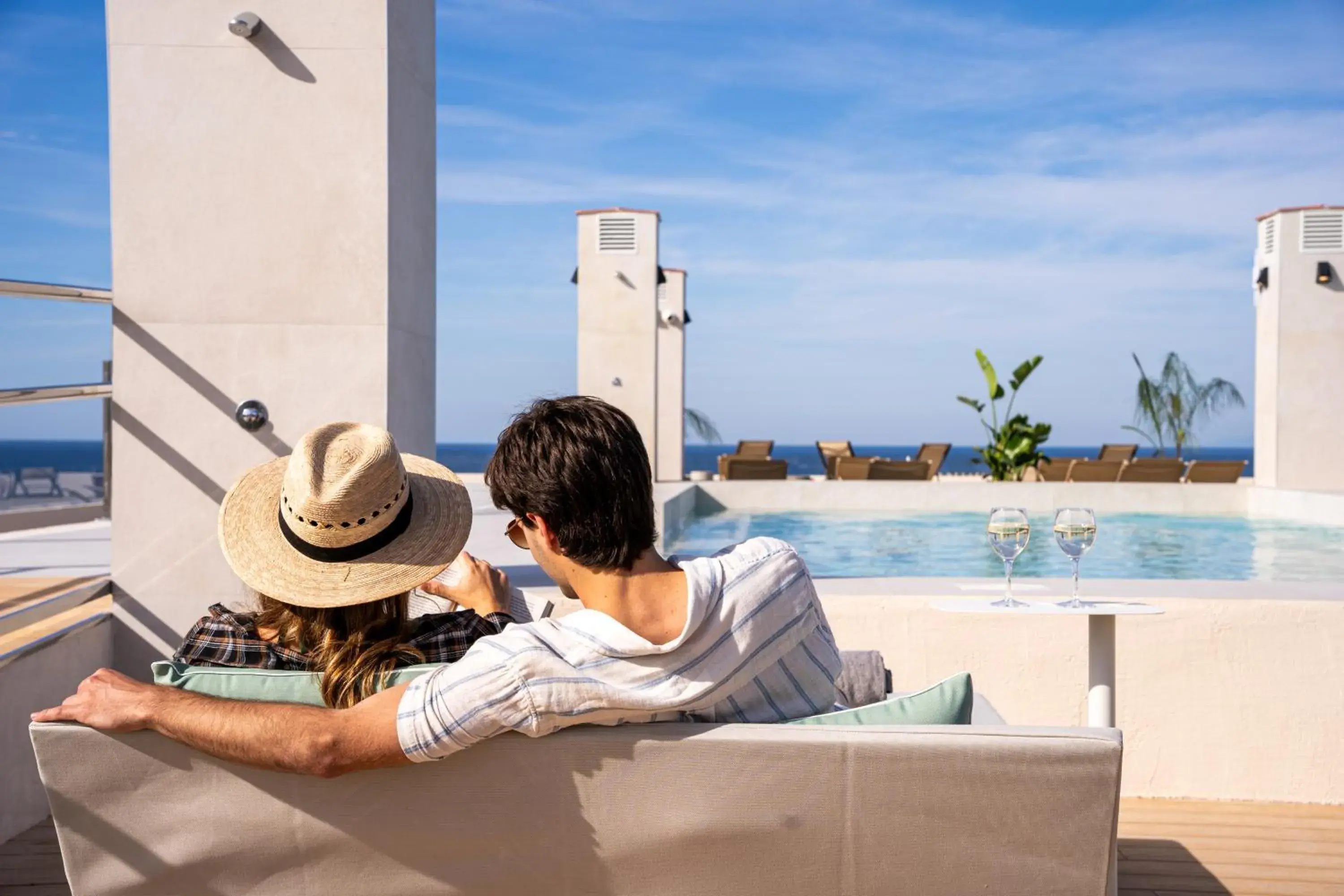 Swimming pool in Hotel Cala Font Swimming pool in Hotel Cala Font