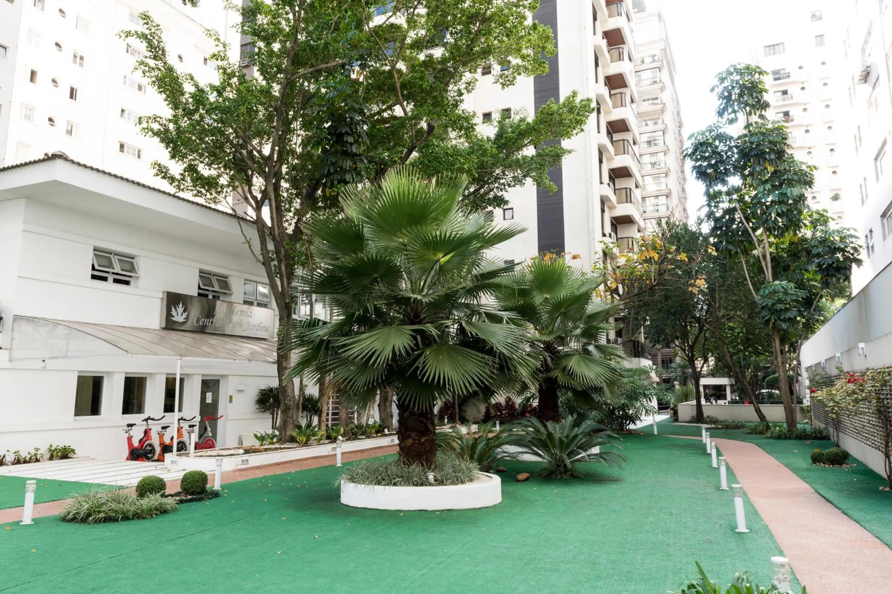 Patio in Central Park Flat Jardins