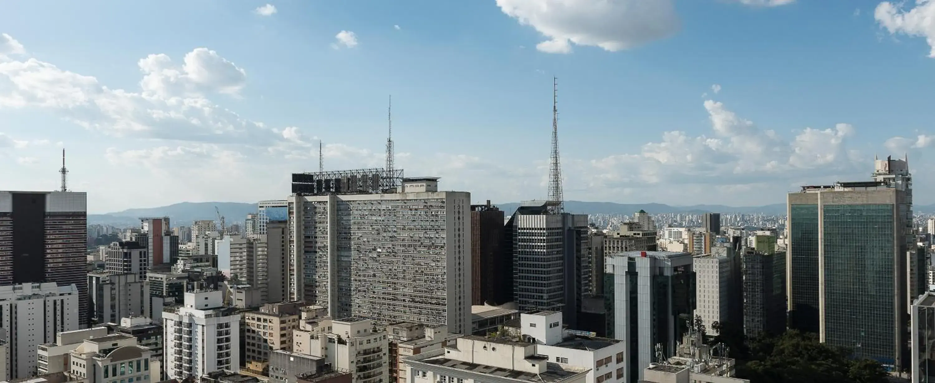 City view in Central Park Flat Jardins City view in Central Park Flat Jardins