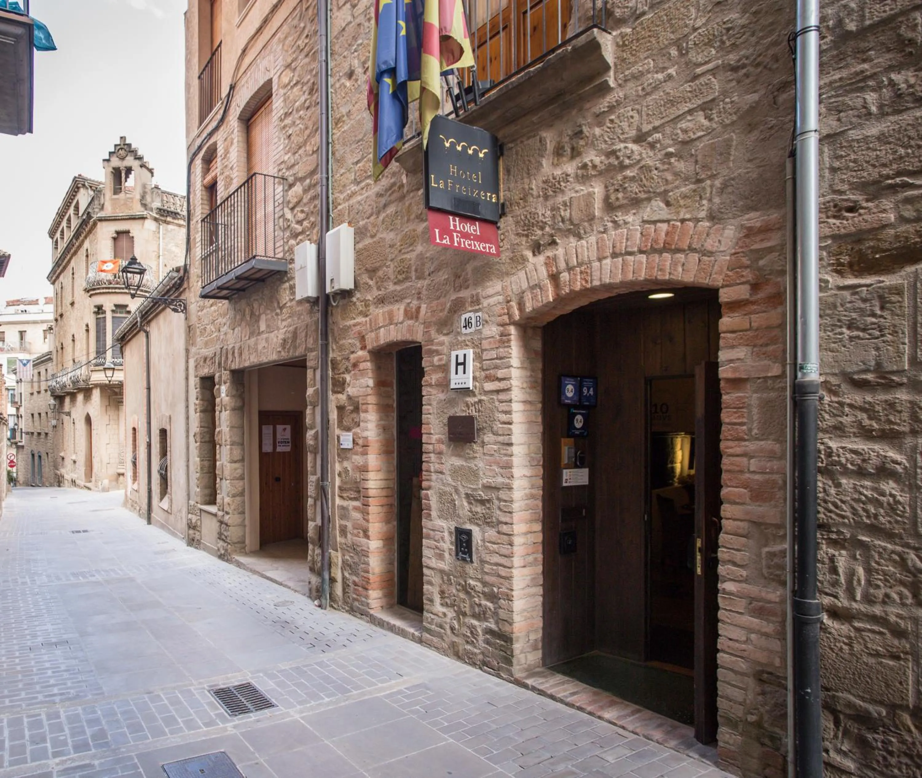 Property building in Hotel La Freixera