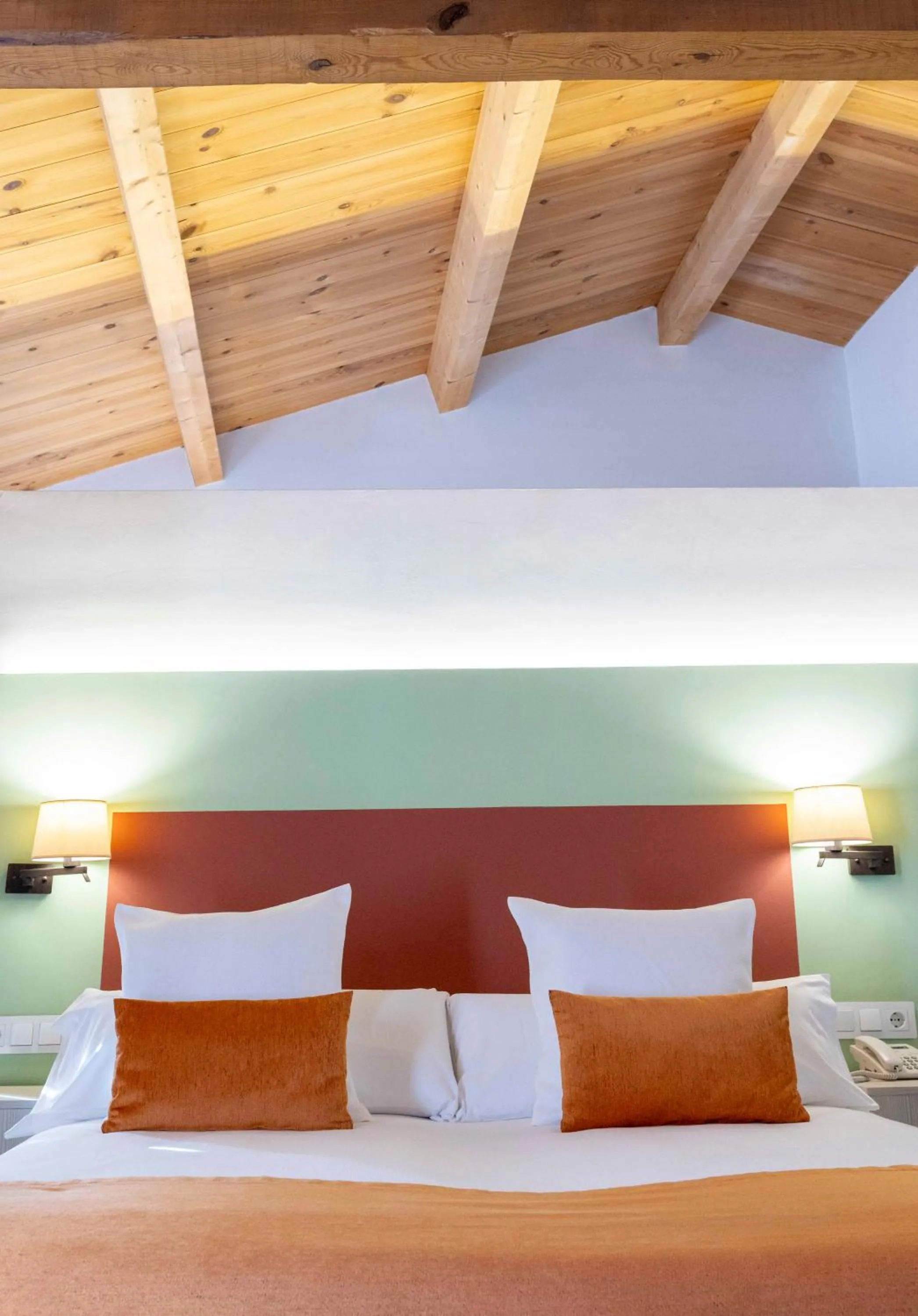 Bed in Hotel La Freixera