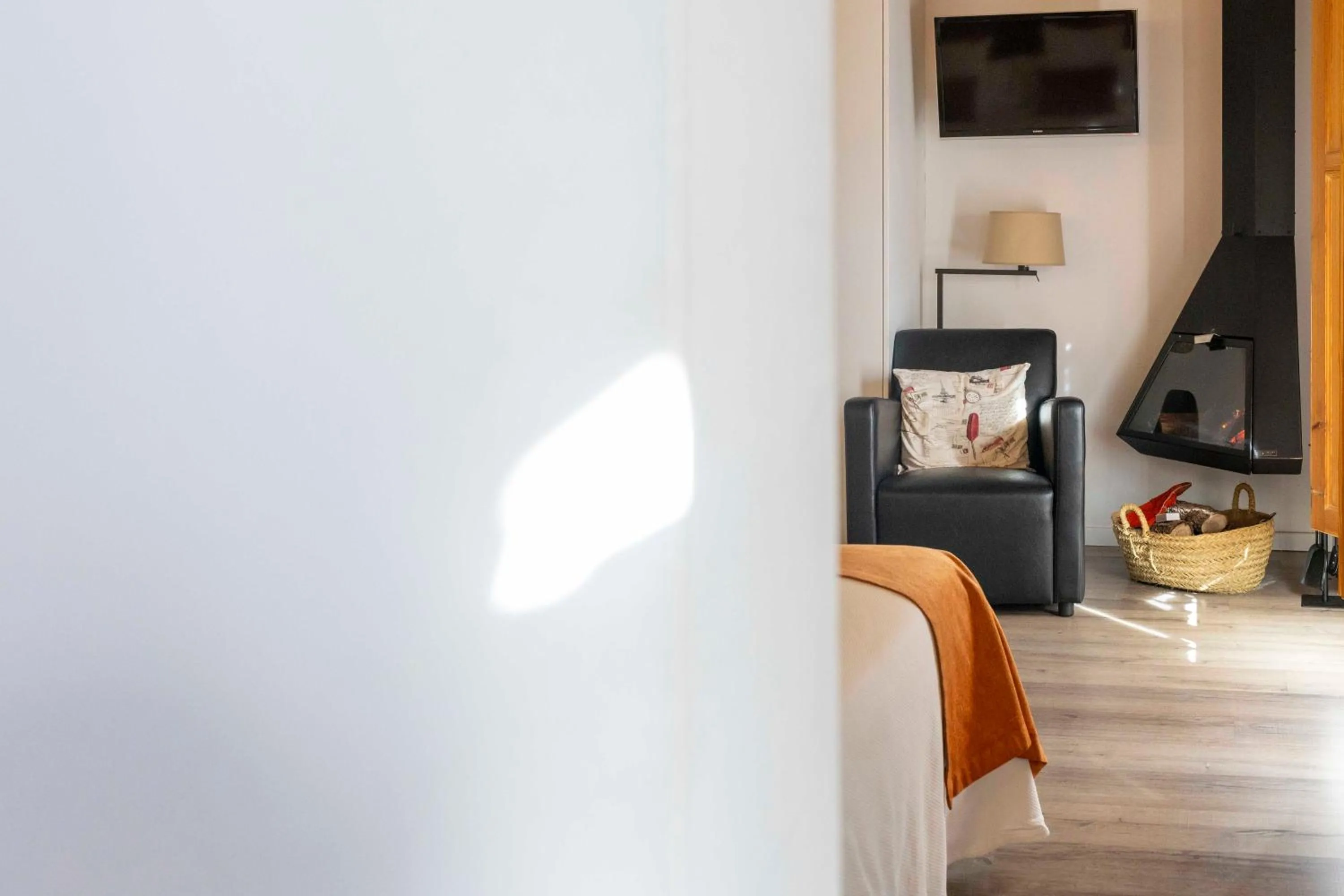 Seating area in Hotel La Freixera