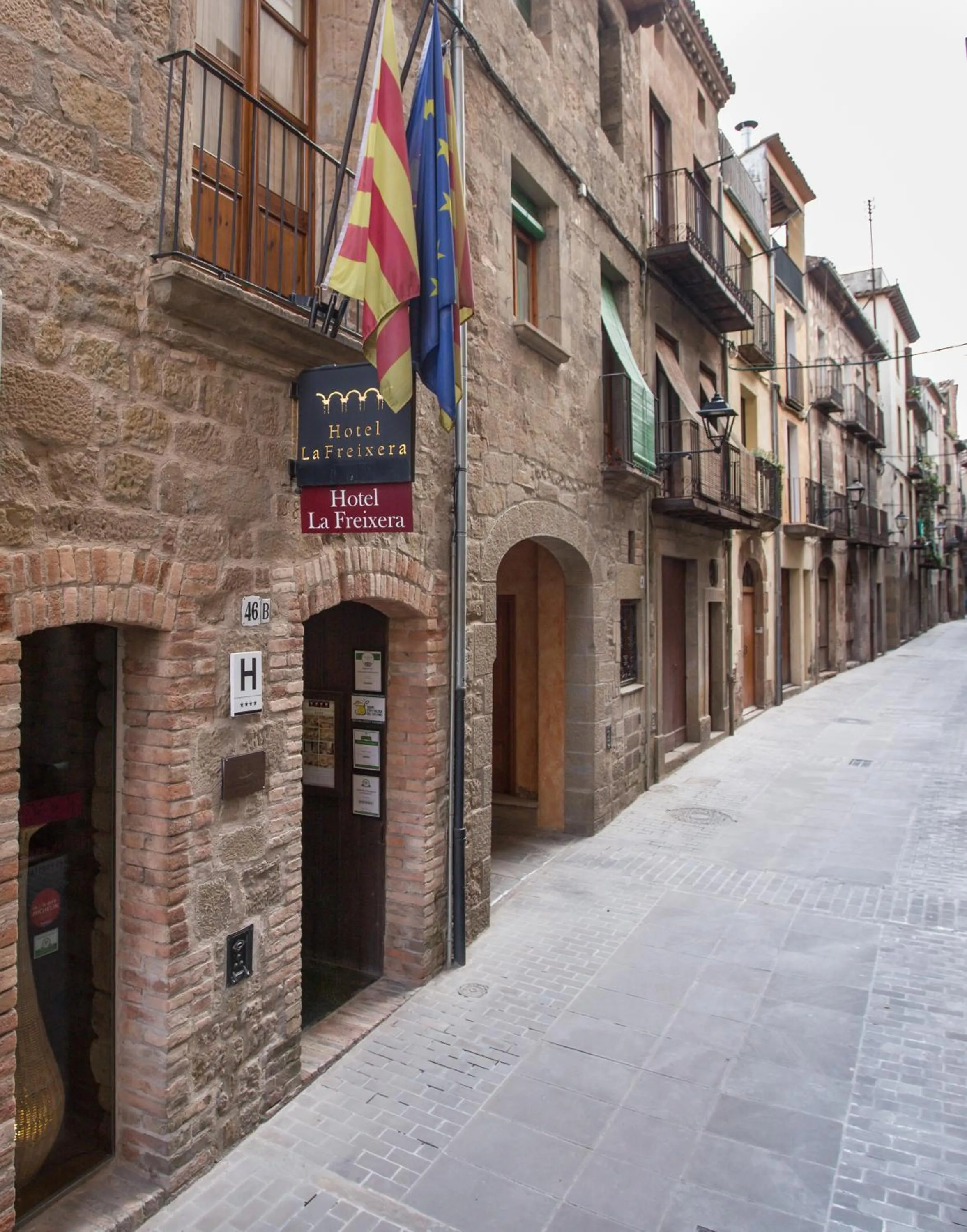 Property building in Hotel La Freixera