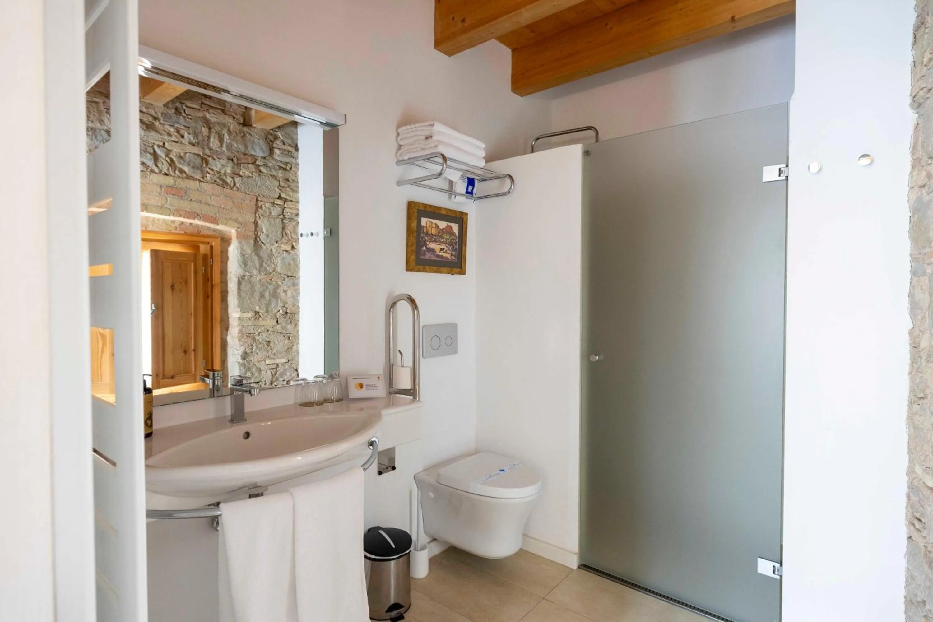 Shower in Hotel La Freixera