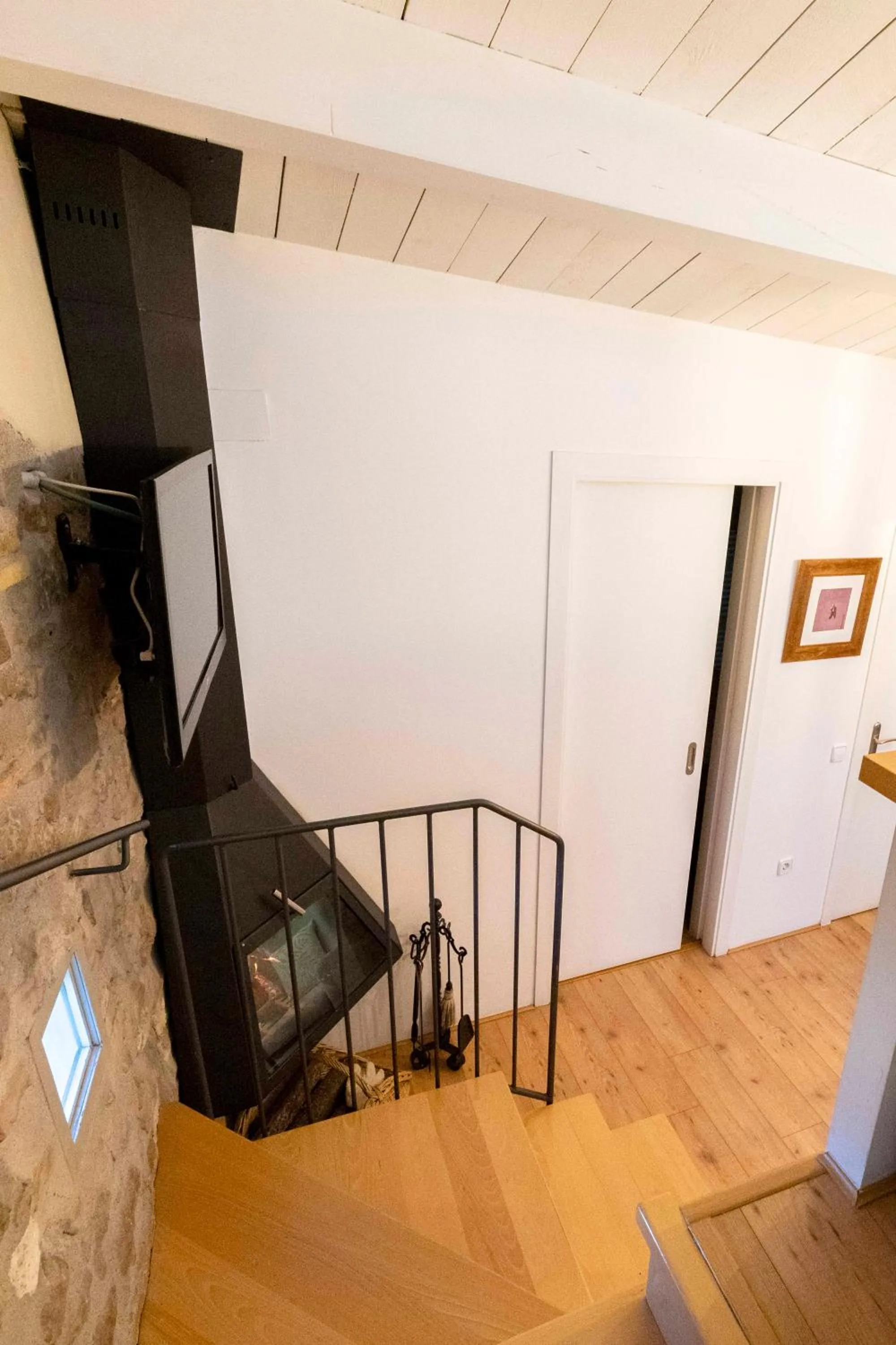 fireplace in Hotel La Freixera