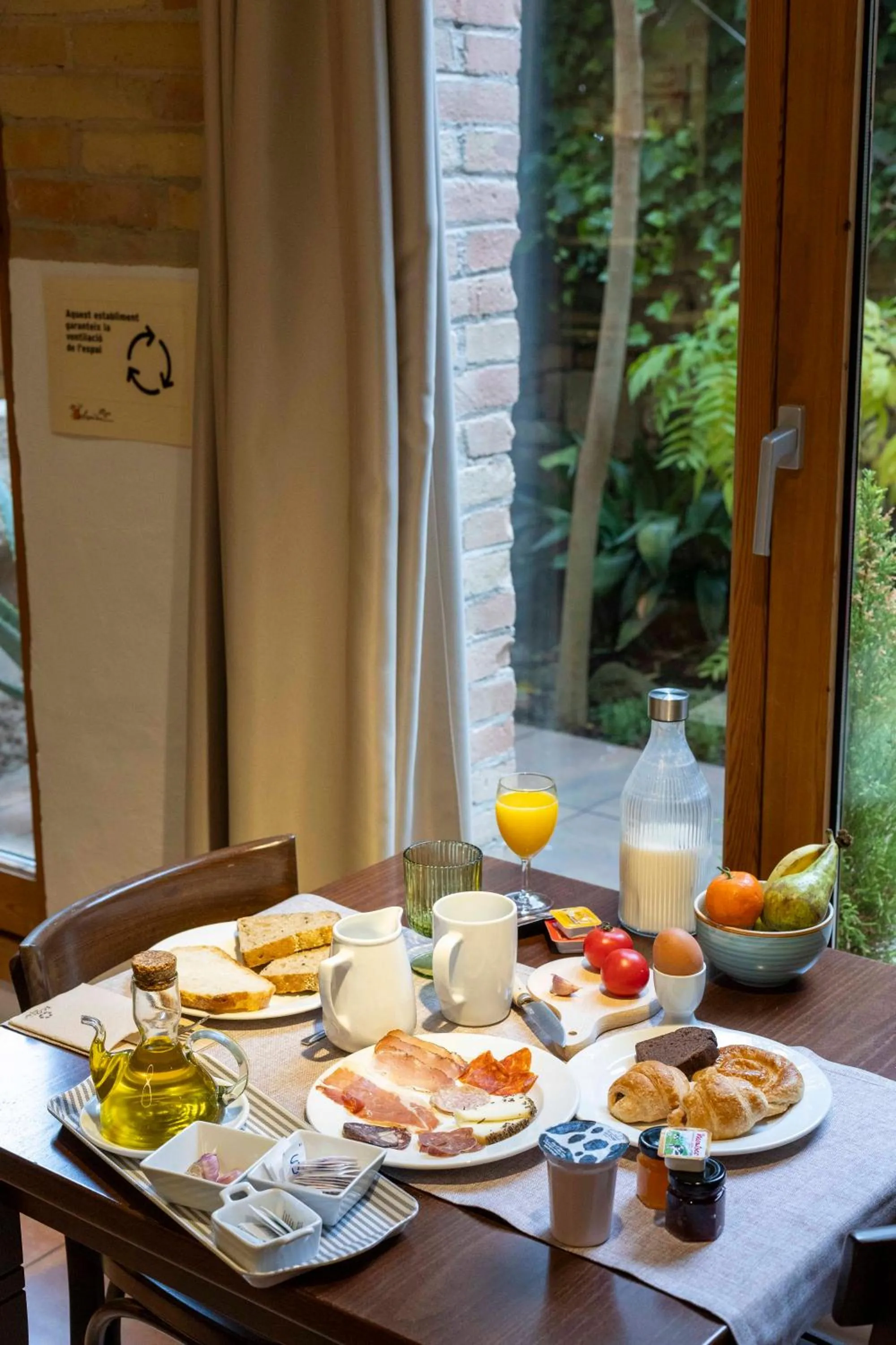 Breakfast in Hotel La Freixera