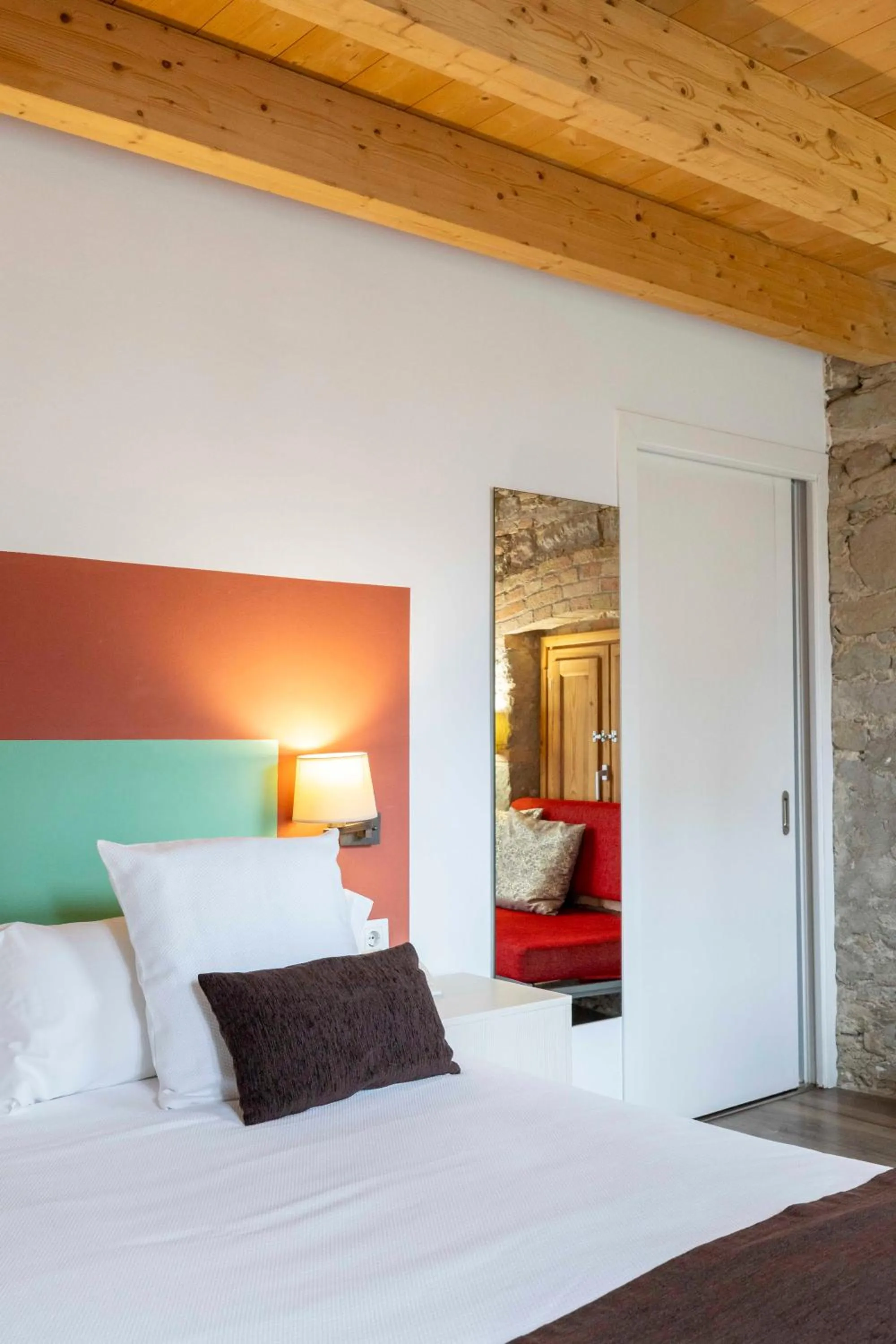 Bed in Hotel La Freixera