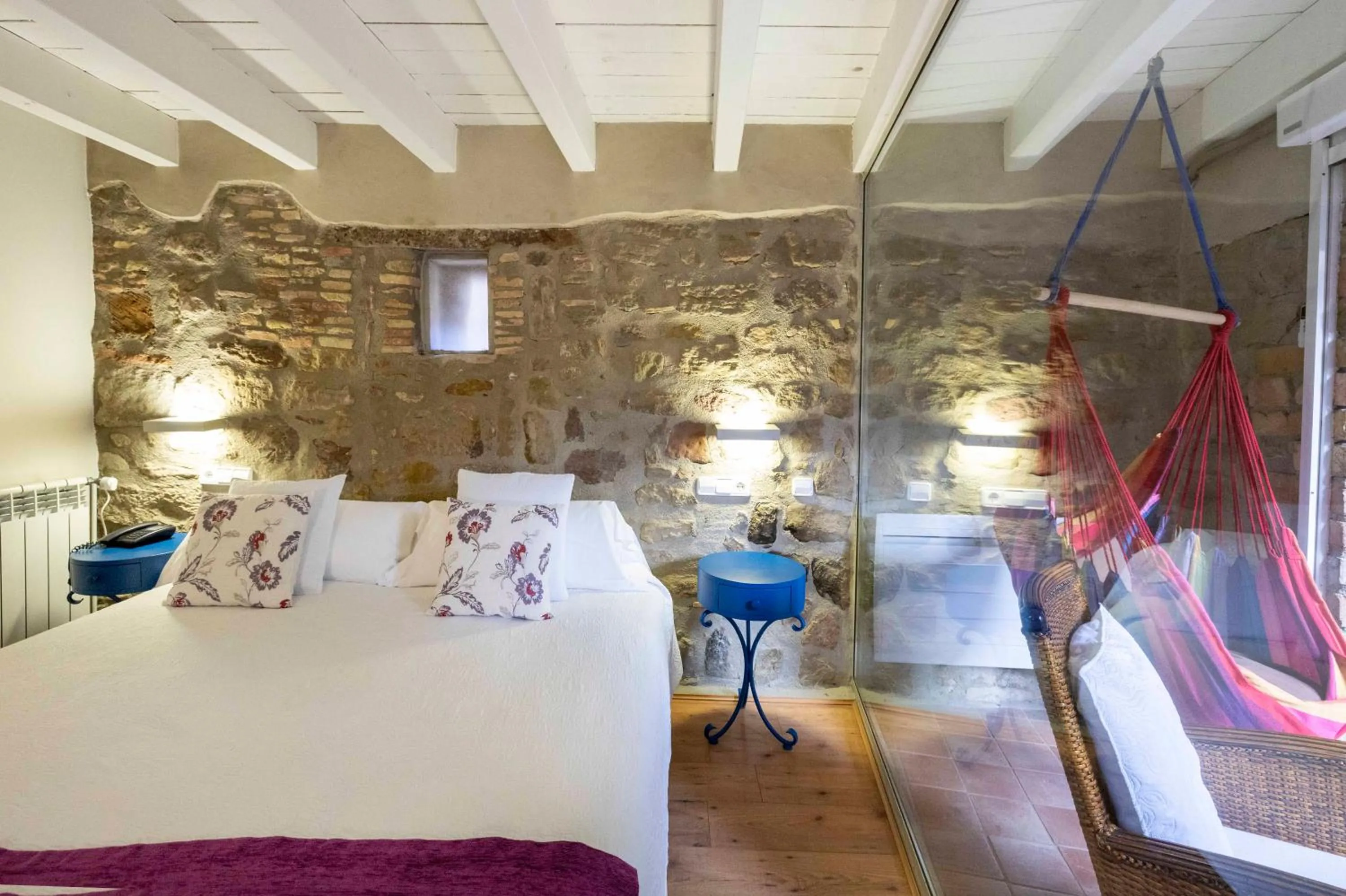 Bed in Hotel La Freixera