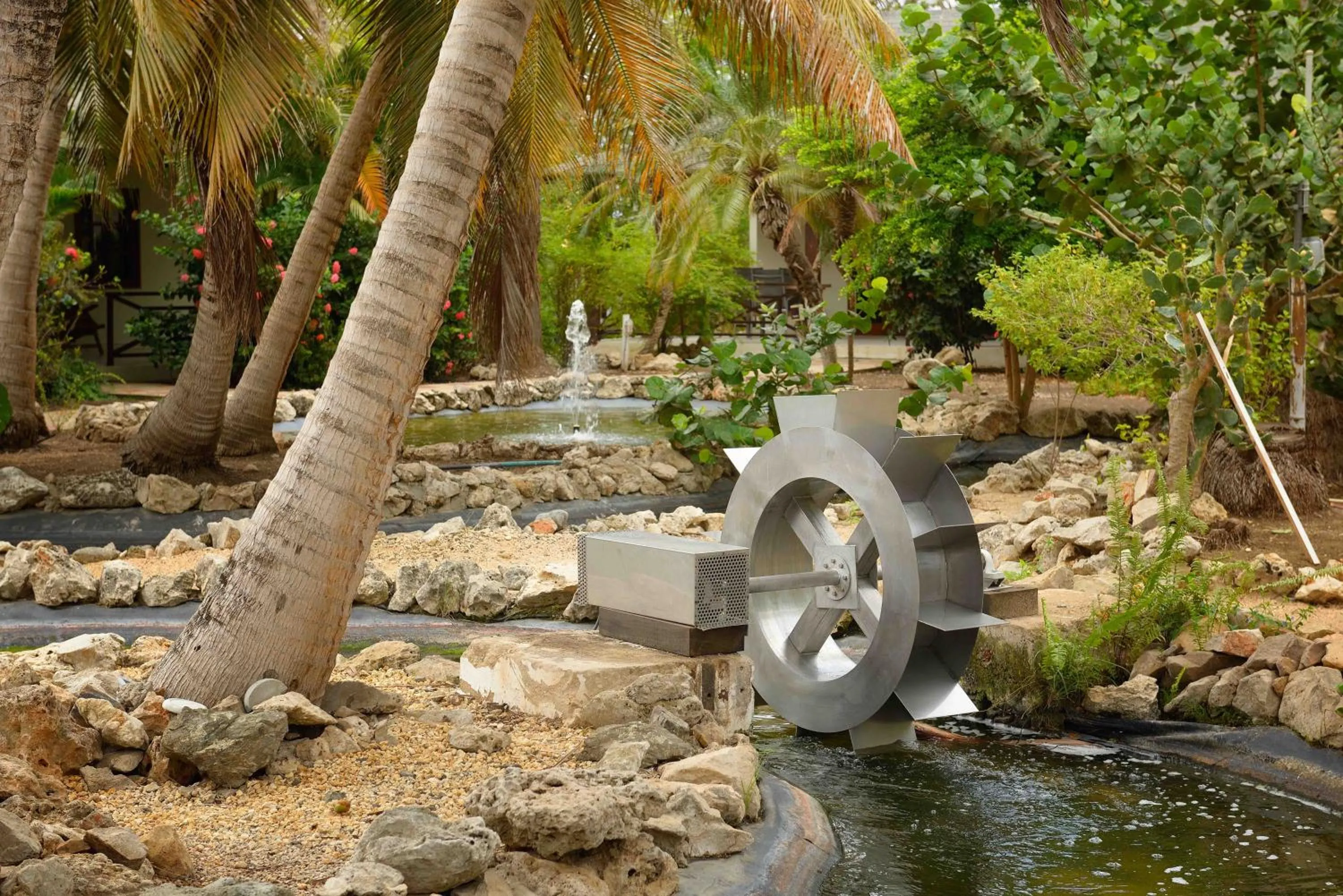 Patio in Captain Don's Habitat