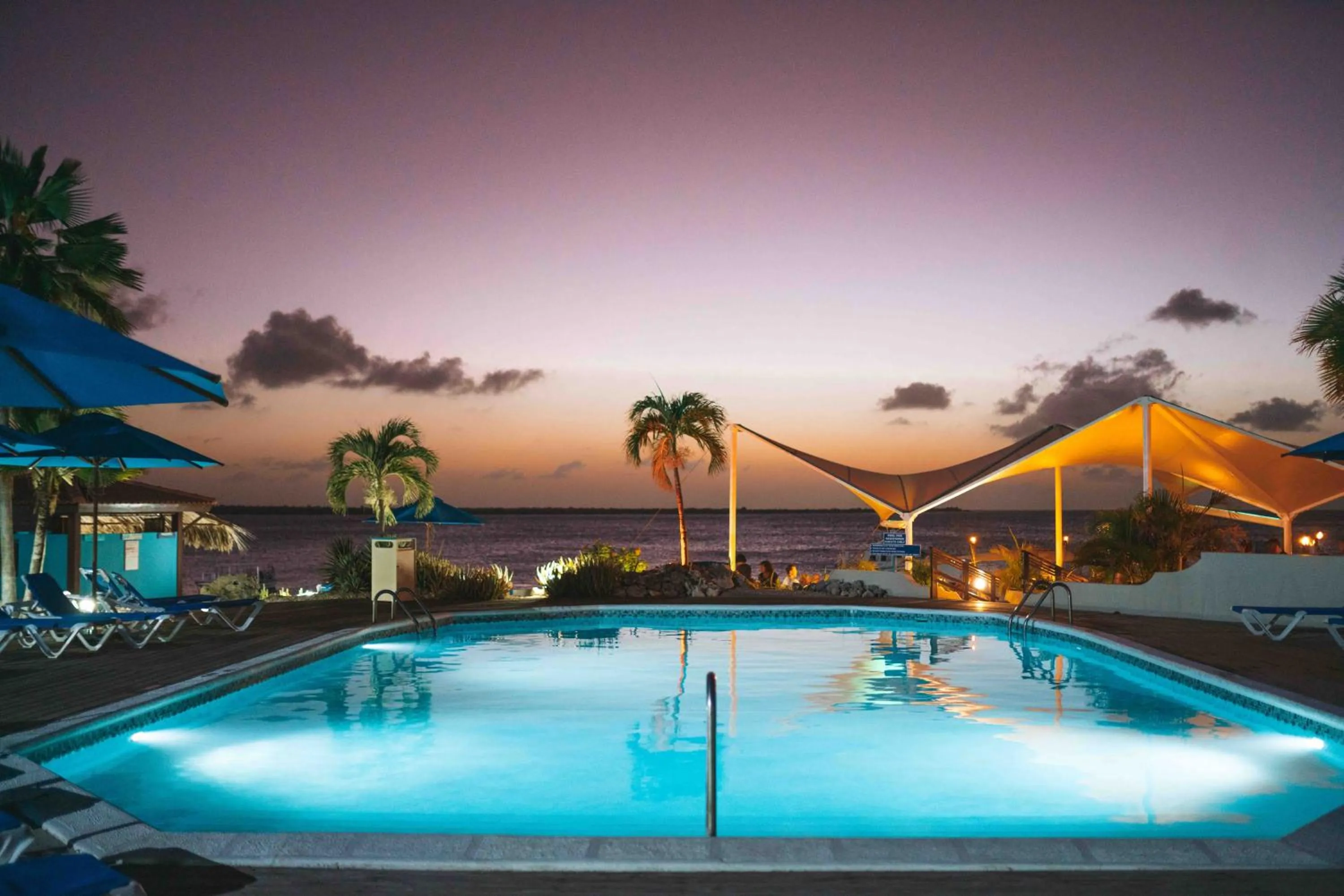 Swimming pool in Captain Don's Habitat