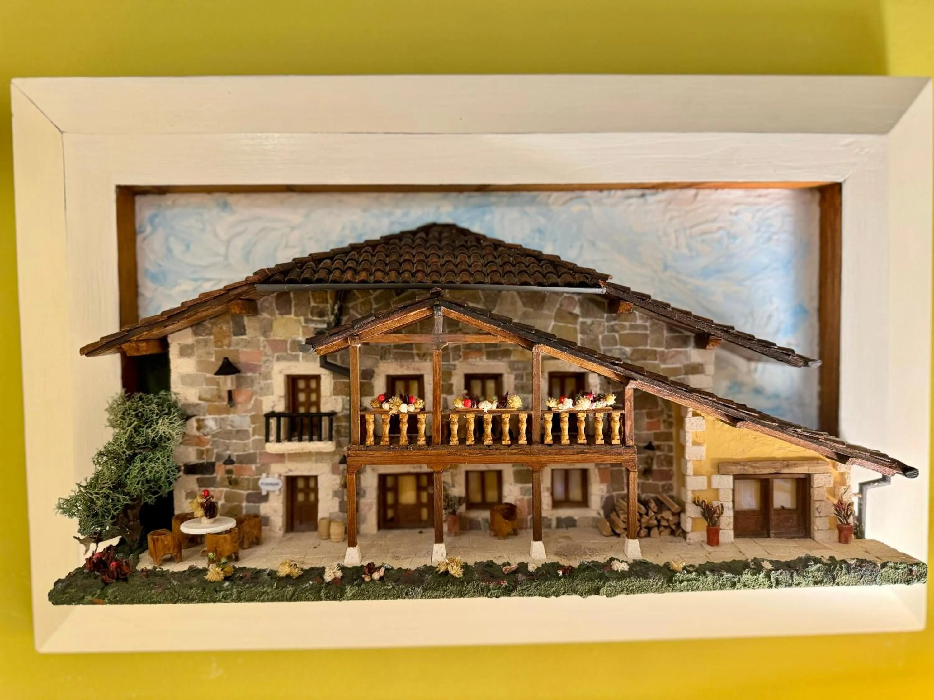 Decorative detail in Posada El Corcal de Liébana