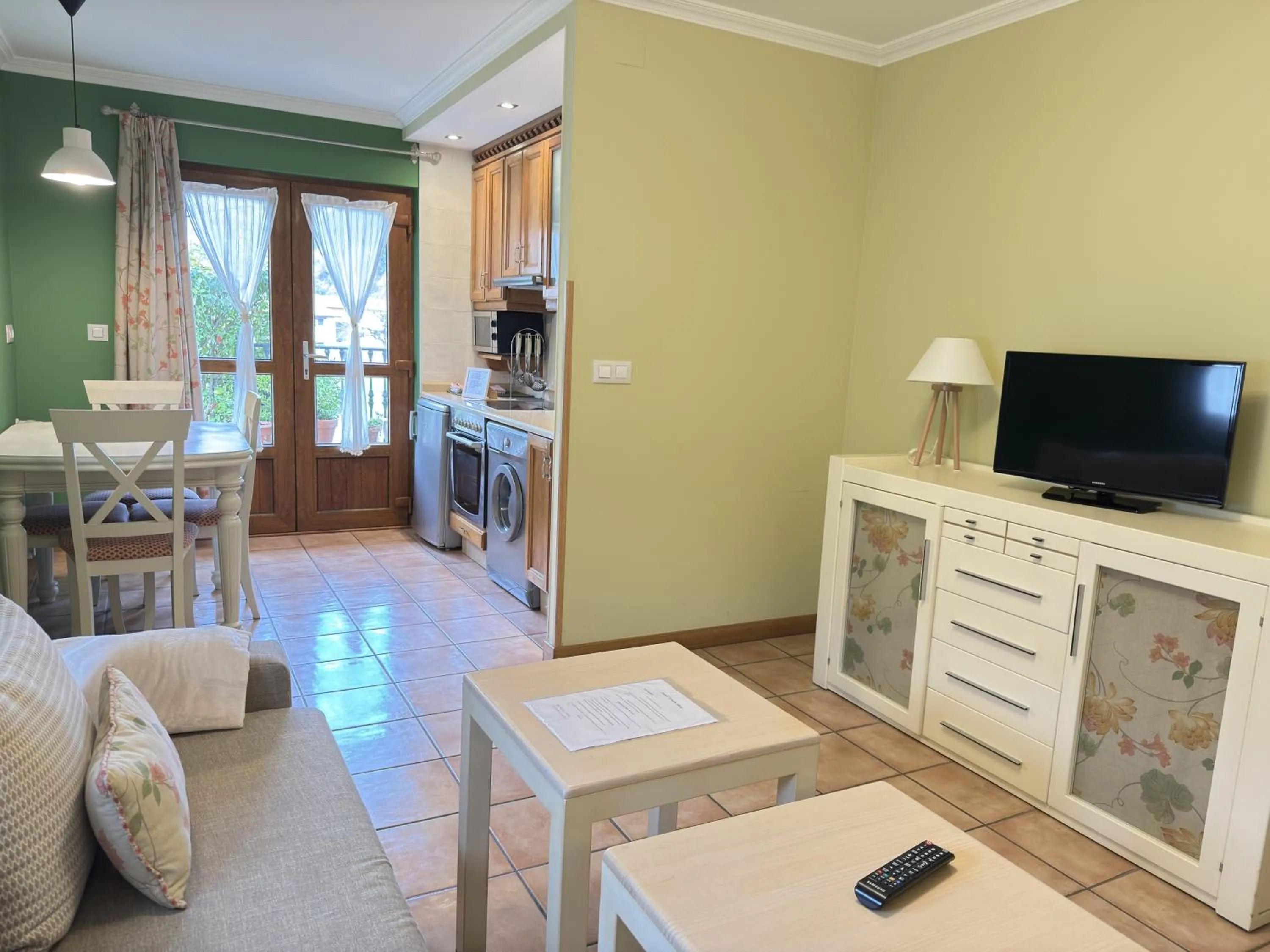 Living room in Posada El Corcal de Liébana