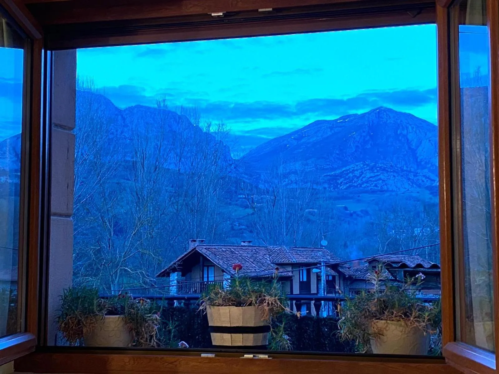 Mountain view in Posada El Corcal de Liébana