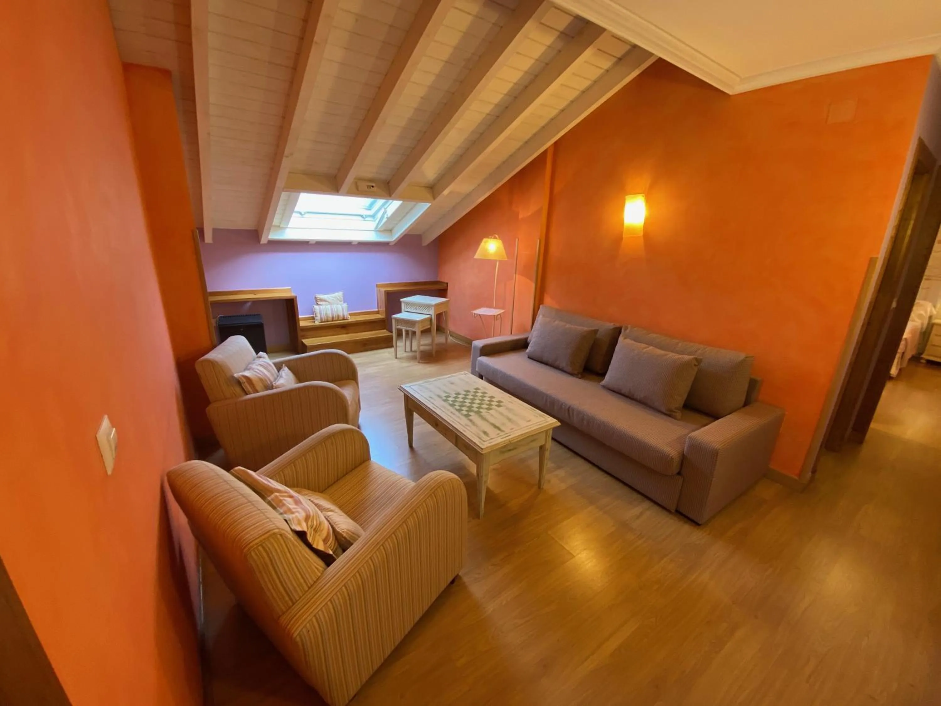 Living room in Posada El Corcal de Liébana