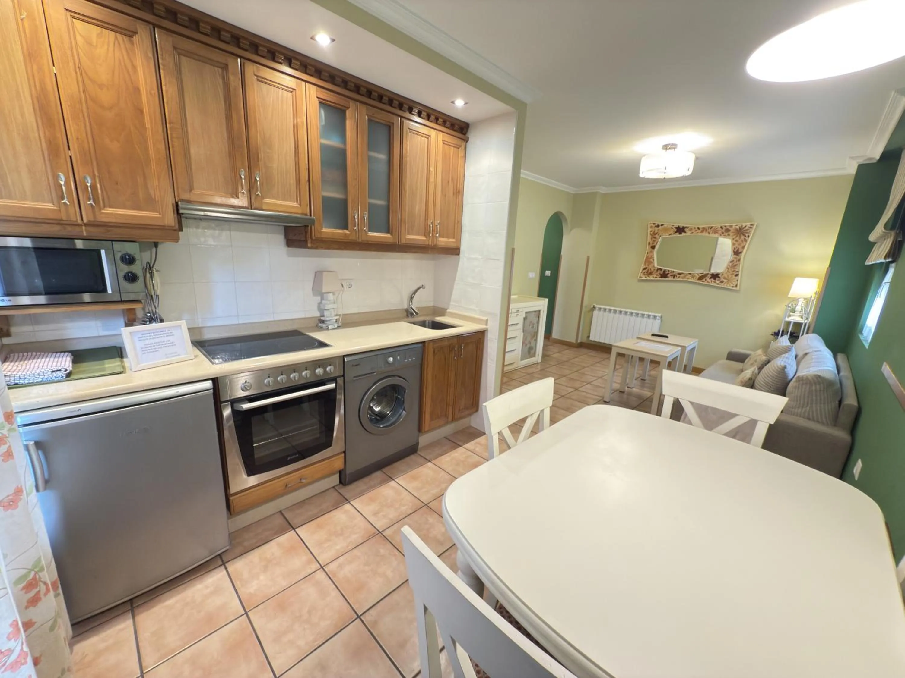 Kitchen or kitchenette in Posada El Corcal de Liébana