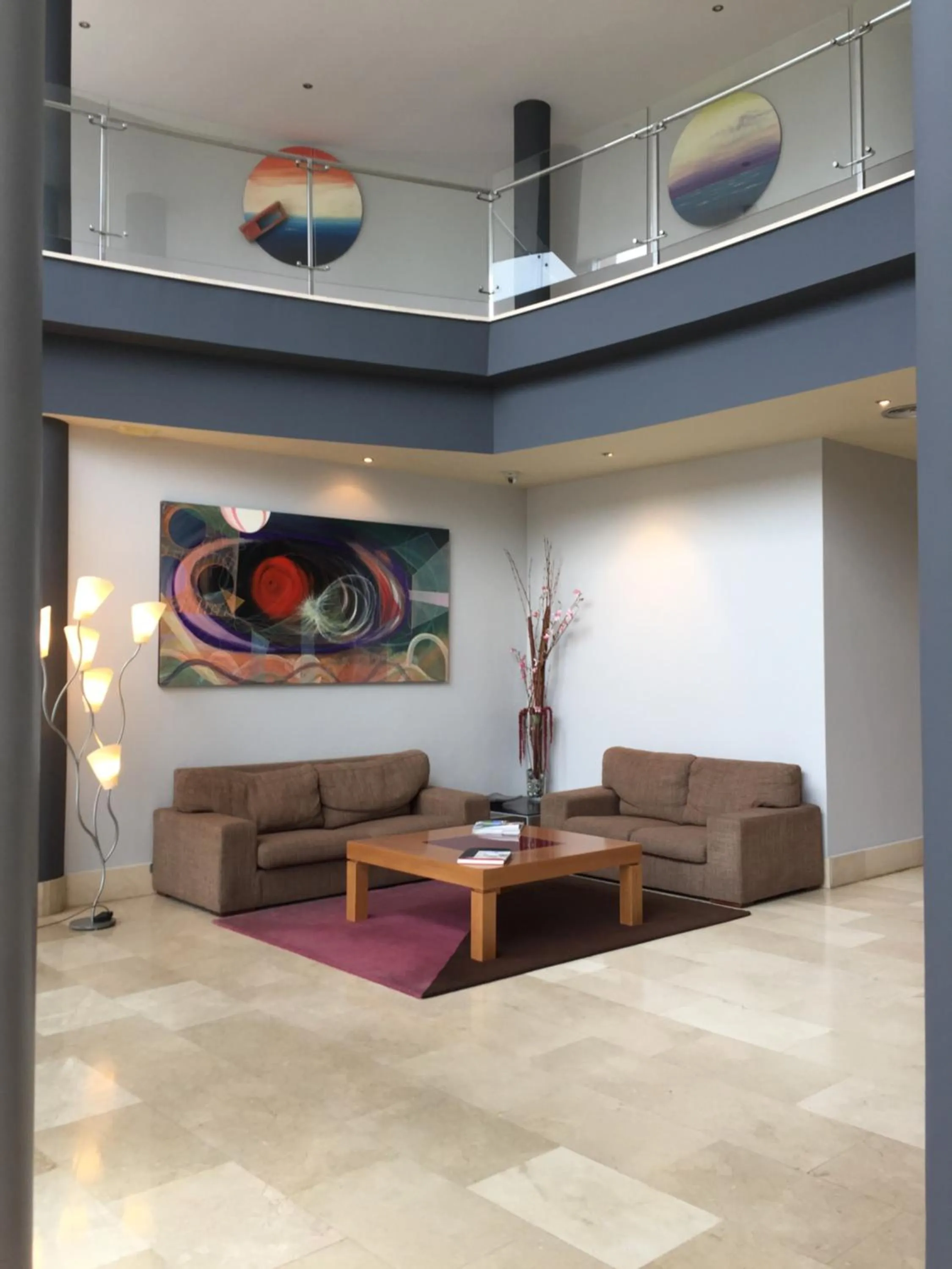 Lobby or reception in Hotel Arha Mar Comillas