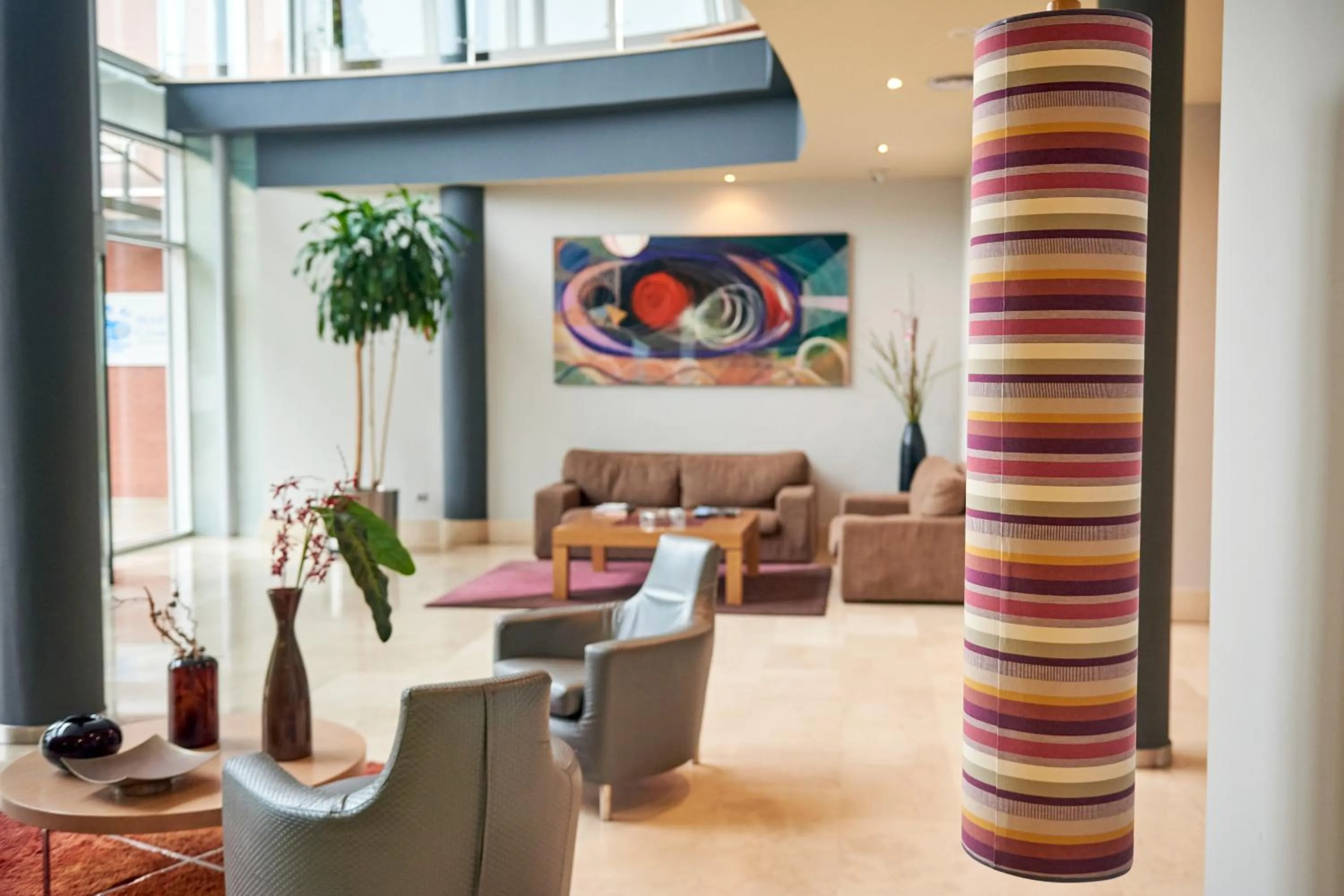 Lobby or reception in Hotel Arha Mar Comillas