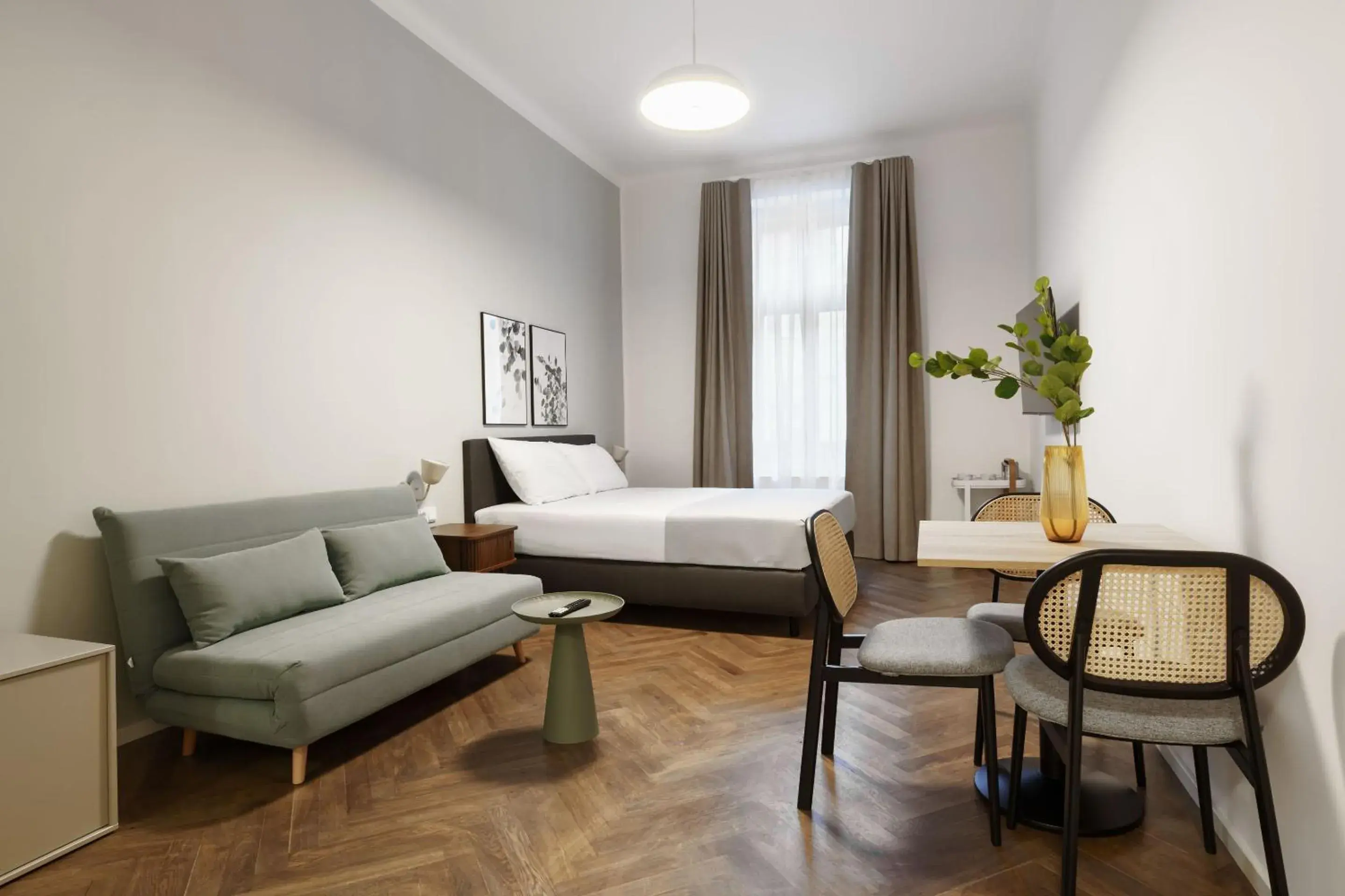 Queen Room with Sofa Bed in Limehome Prague Halkova Queen Room with Sofa Bed in Limehome Prague Halkova